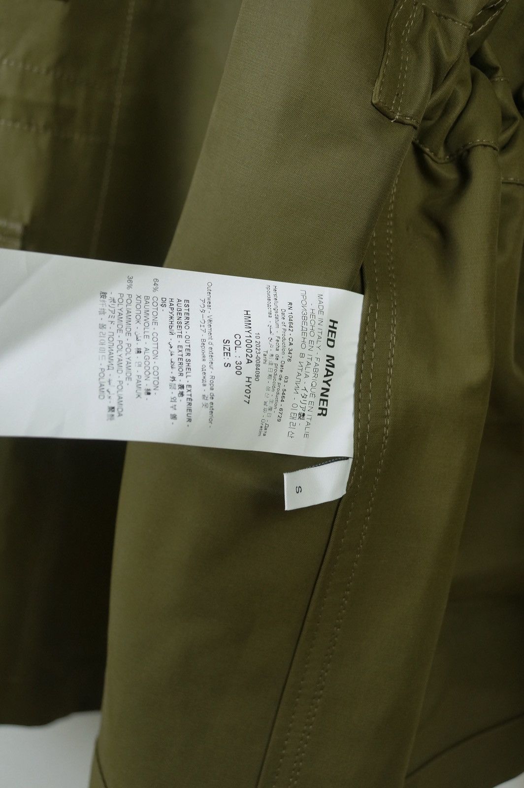 Hed Mayner Hed Mayner Flap Pocket Jacket Size US S / EU 44-46 / 1 - 16 Thumbnail