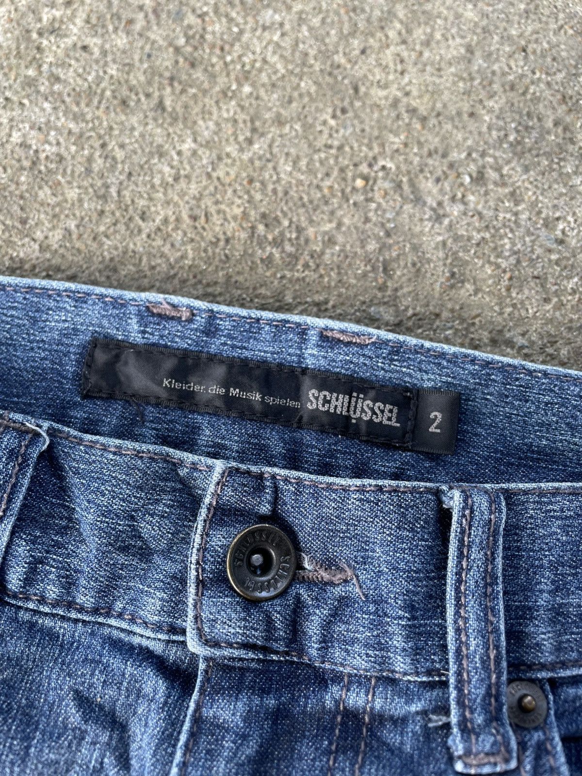 Schlussel Schlussel Denim Biker Pants Slim Size US 30 / EU 46 - 6 Thumbnail