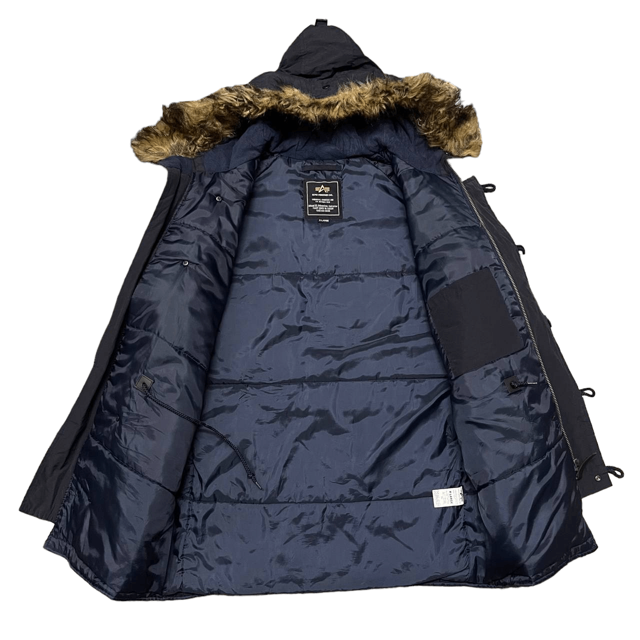 Alpha Industries Vintage Alpha Industries N-3B Military Parka Fur Jacket Size US L / EU 52-54 / 3 - 6 Thumbnail