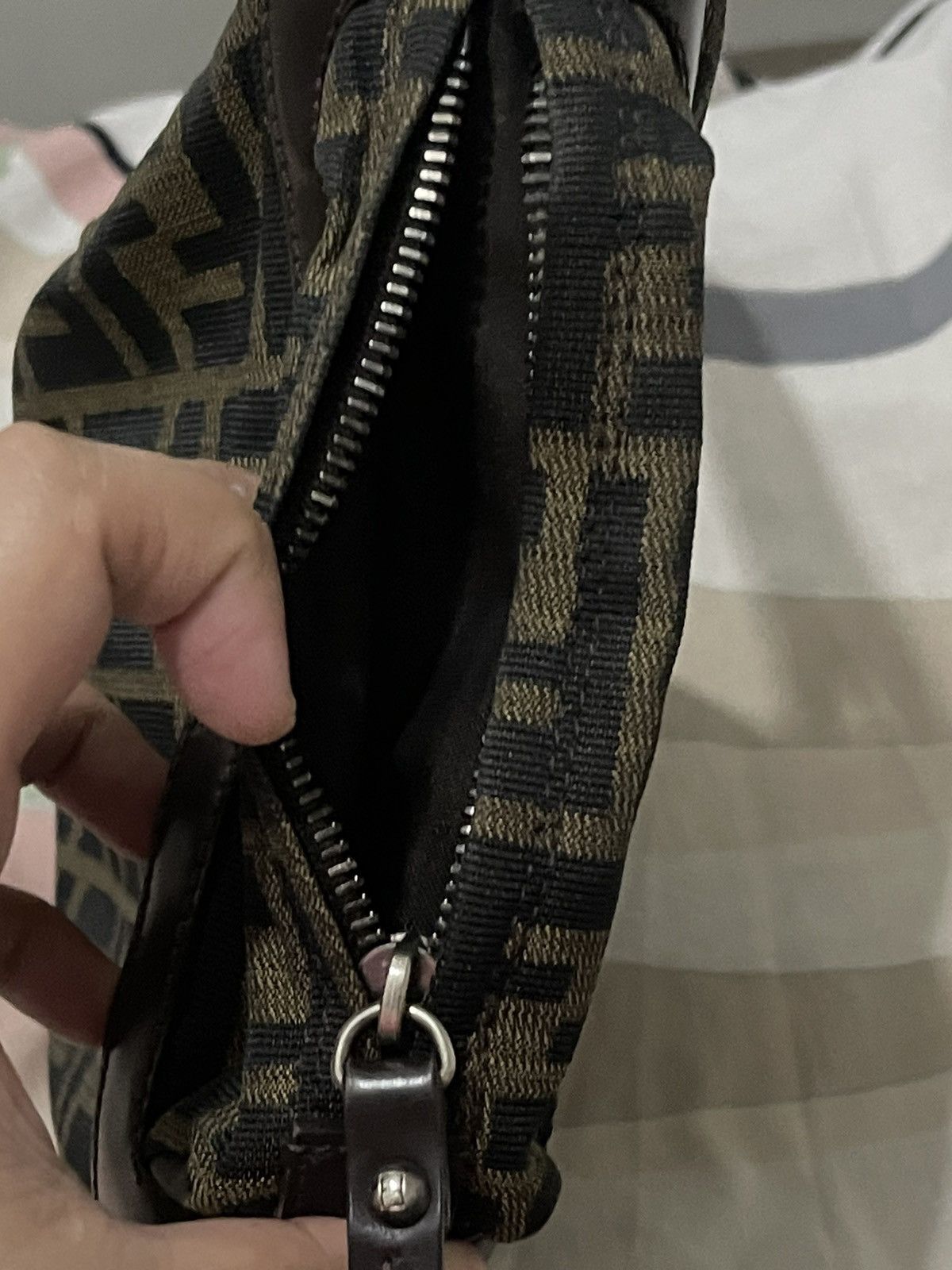 Fendi × Vintage Fendi Zucca Oyster Baguette Size ONE SIZE - 23 Thumbnail