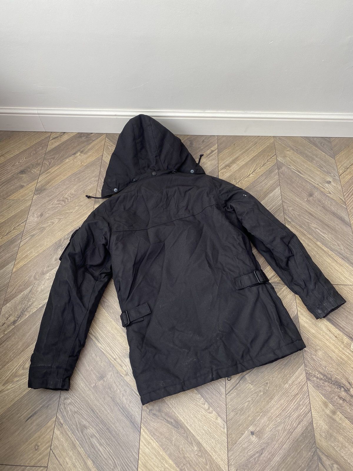 Carhartt × Vintage Vintage Carhartt Motorcycle Black Jacket Size US S / EU 44-46 / 1 - 12 Thumbnail