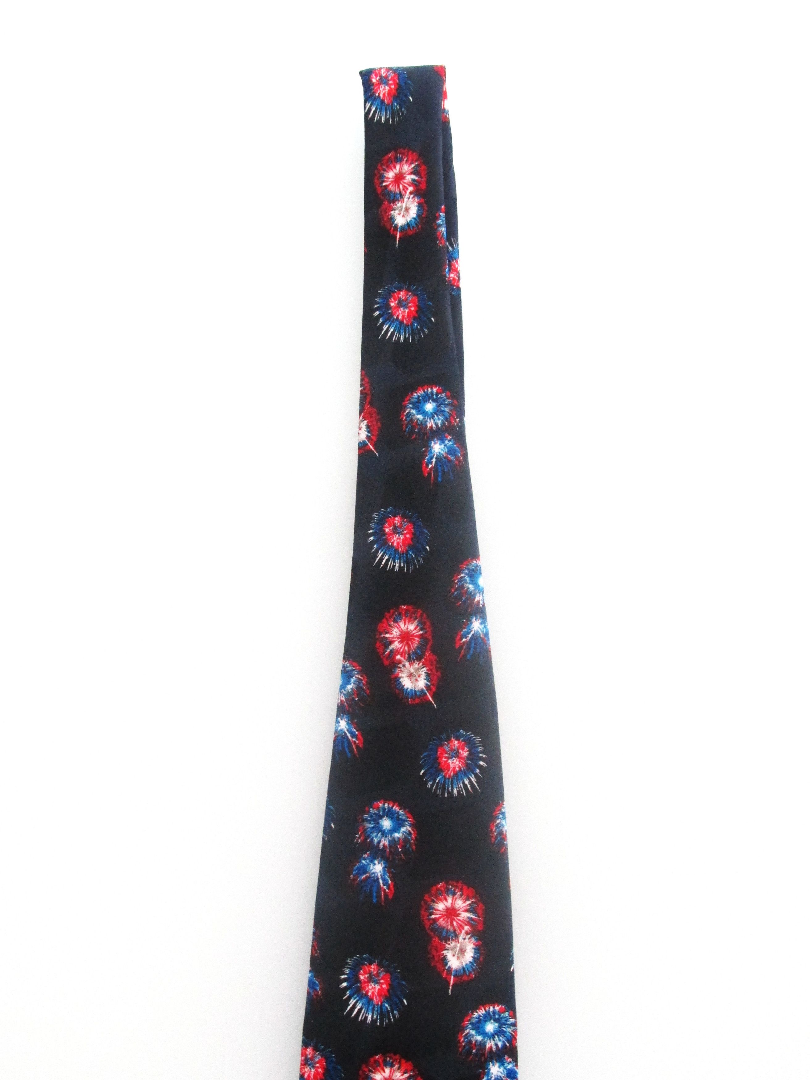 Other Fourth of July Fireworks/Patriotic Men's Tie Size ONE SIZE - 3 Thumbnail