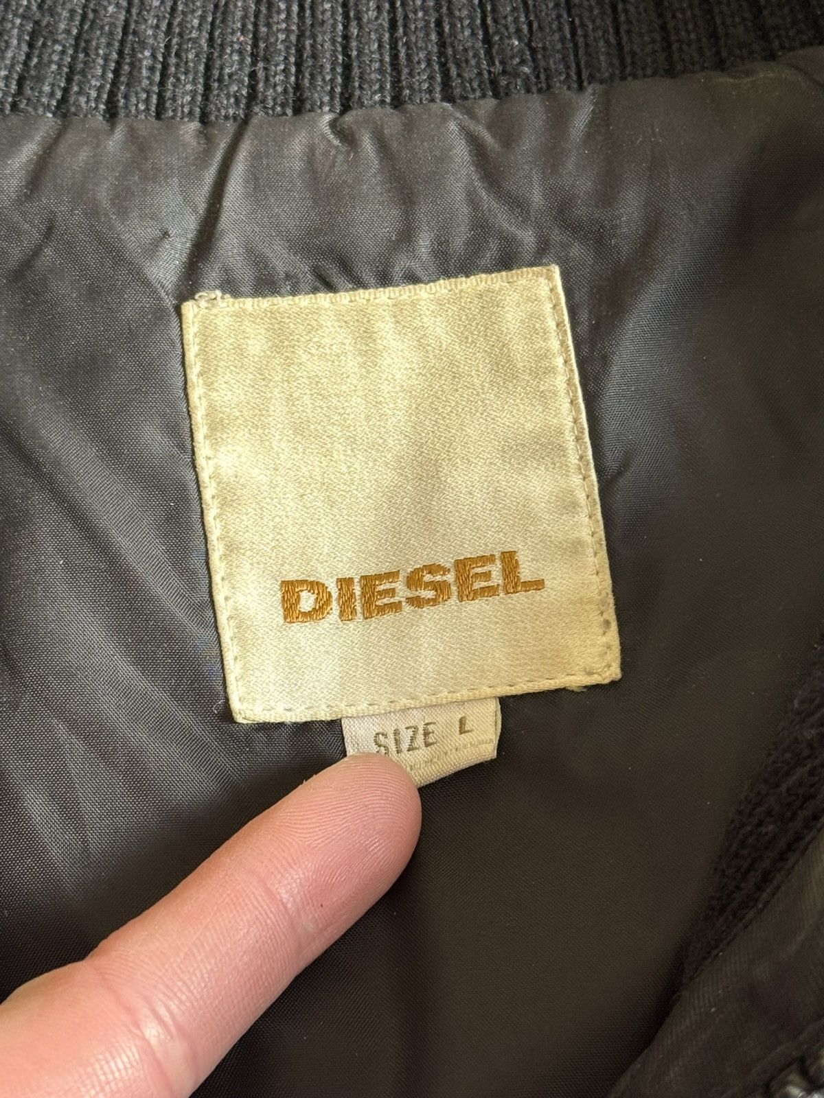 Diesel Diesel L/size wmns black avantgarde jacket Y2K biker LGB Size L / US 10 / IT 46 - 7 Thumbnail
