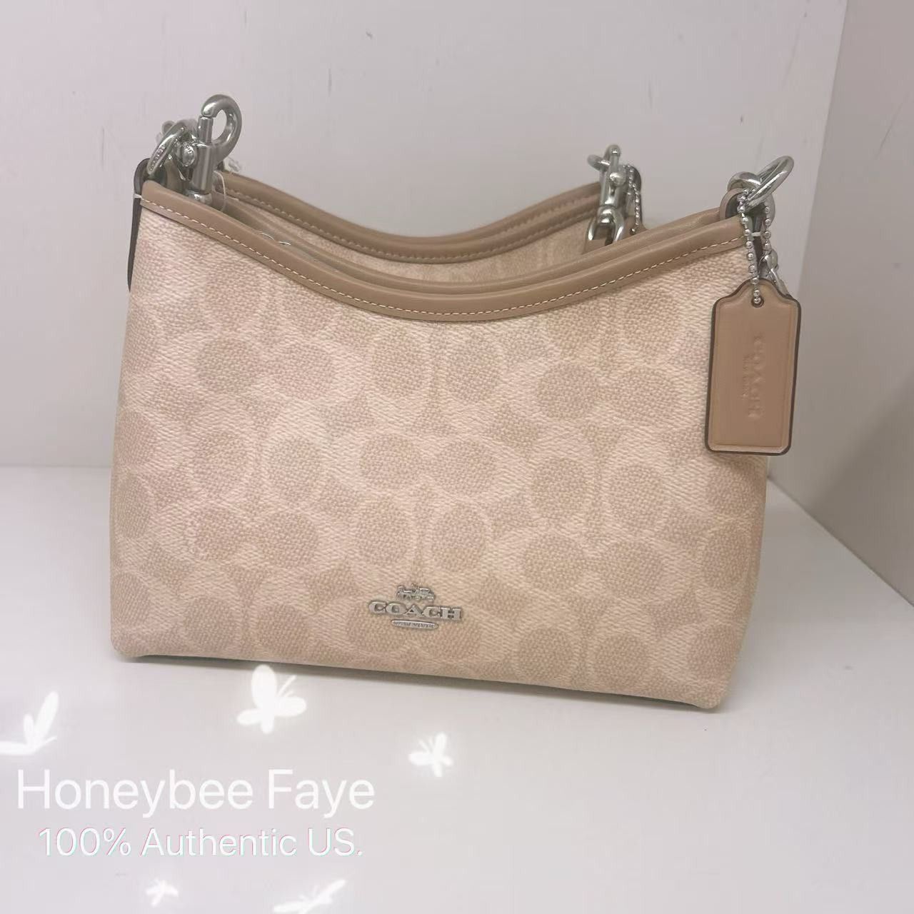 Coach Laurel Small Shoulder Bag In Signature Canvas CBH15 Size ONE SIZE - 2 Thumbnail
