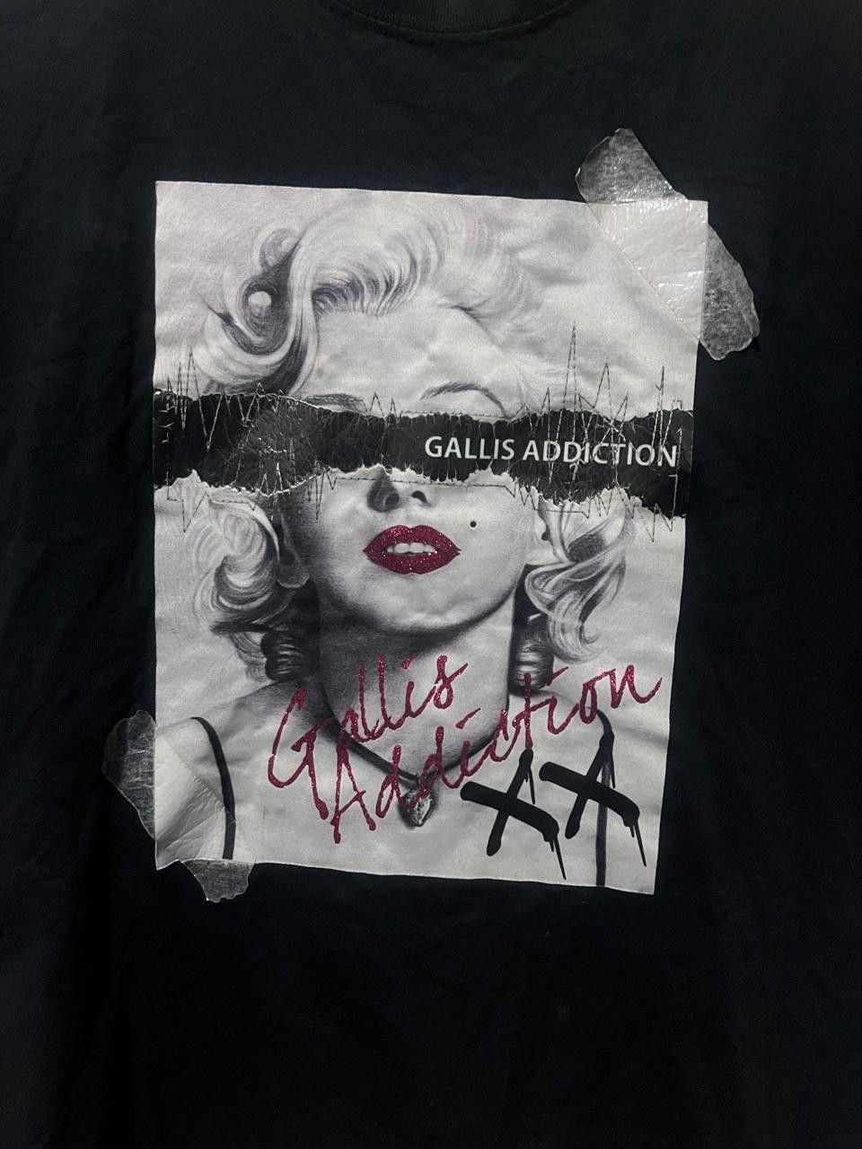 Band Tees Marilyn Monroe T shirt Gallis Addiction Vintage Size US L / EU 52-54 / 3 - 3 Thumbnail