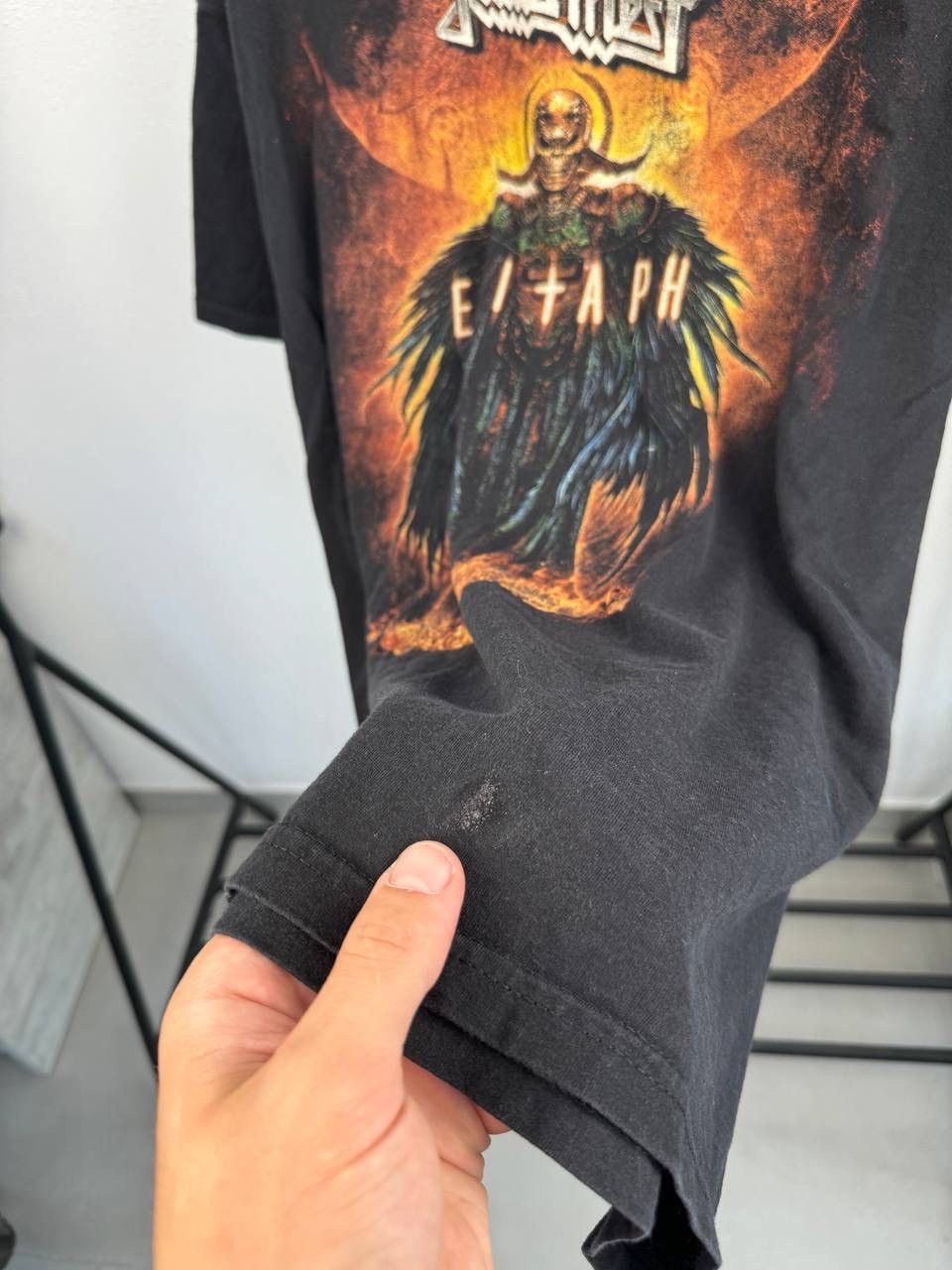 Judas Priest × Vintage 2012 JUDAS PRIEST Epitaph World Concert Tour T-Shirt Size US XL / EU 56 / 4 - 3 Thumbnail
