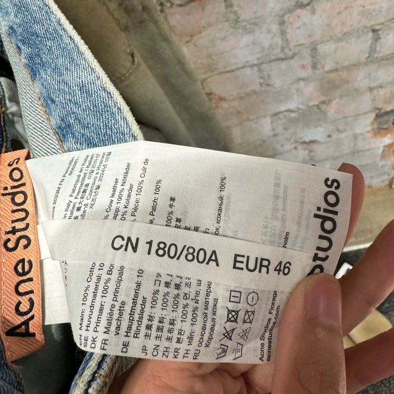 Acne Studios Acne studios Mud dyed jeans 2502-Nextarrow Size US 30 / EU 46 - 4 Thumbnail