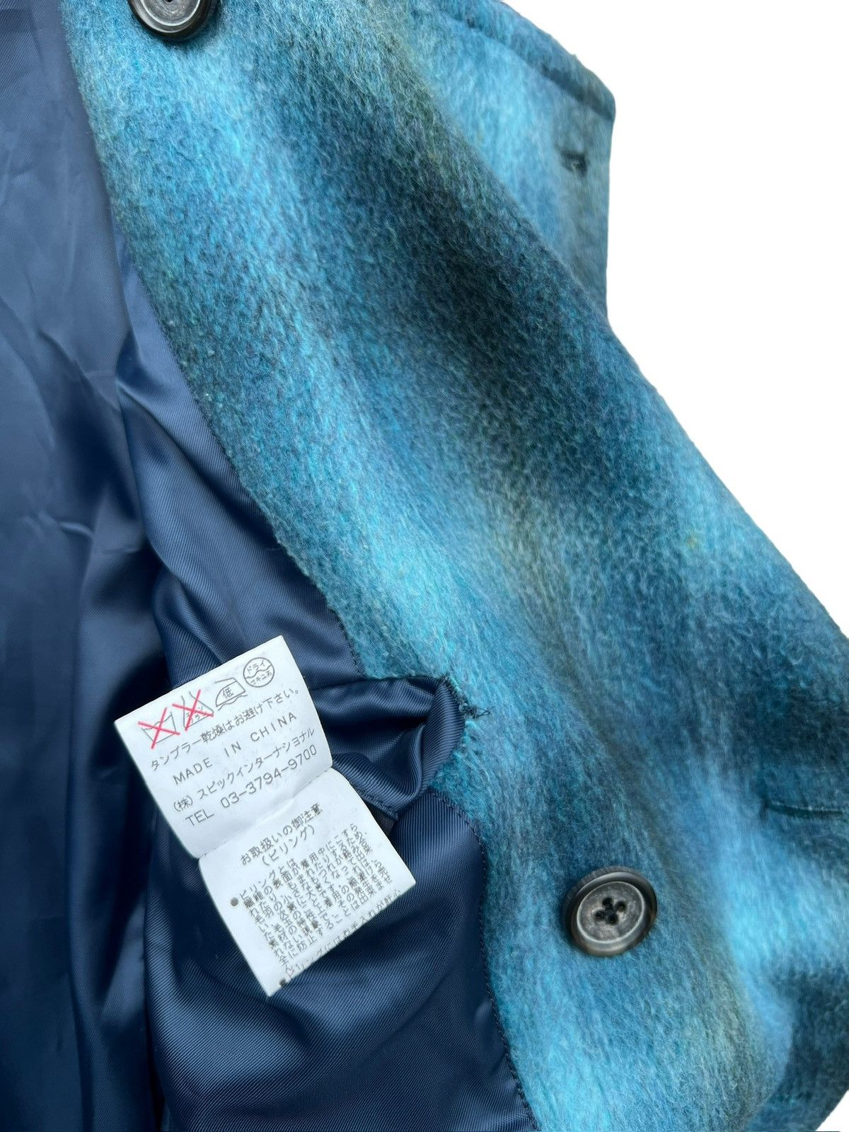 Tornado Mart Tornado Mart Japan Pleated Wool Mohair Pleated Jacket Size US S / EU 44-46 / 1 - 13 Thumbnail
