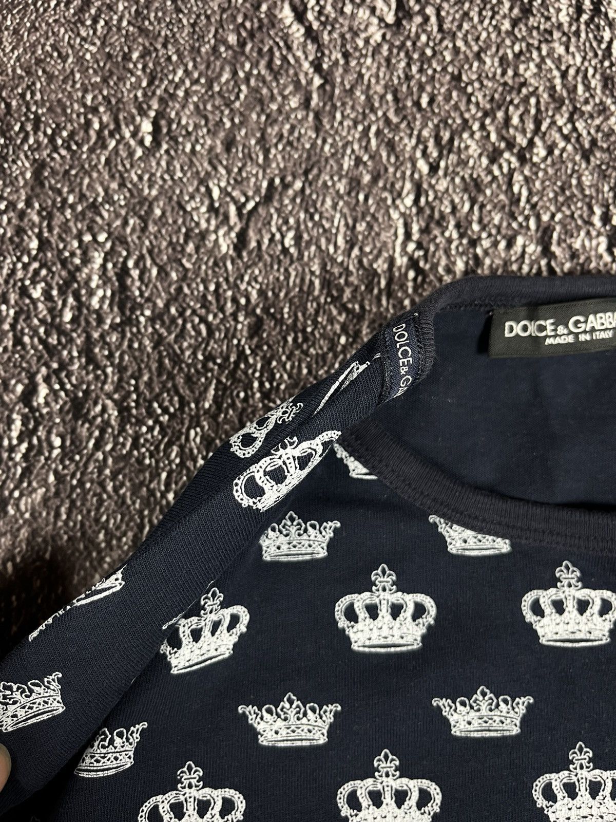 Dolce & Gabbana Vintage Dolce Gabbana Crown Of The King And Queen Longsleeve Size US S / EU 44-46 / 1 - 4 Thumbnail