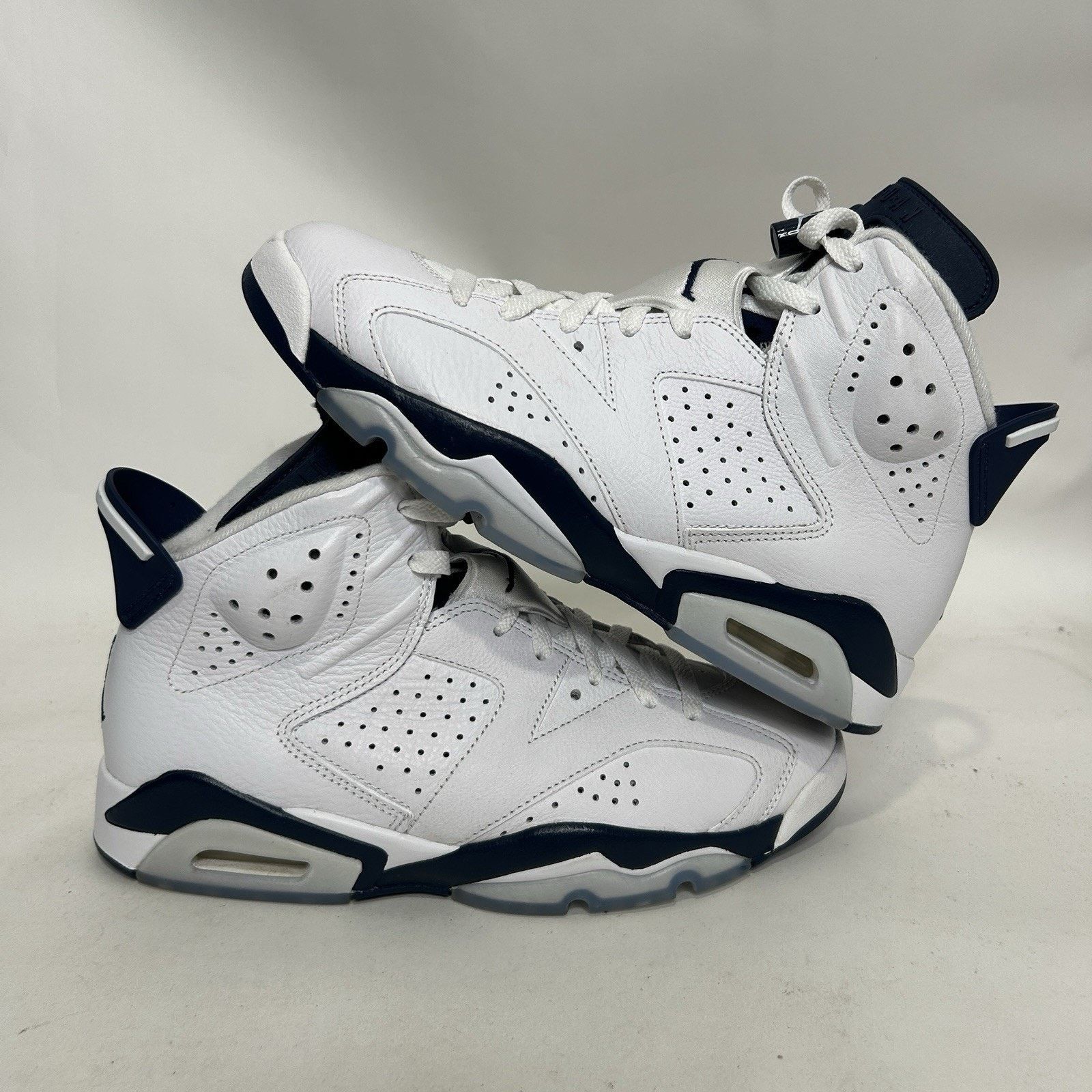 Nike Nike Air Jordan 6 Retro OG “Midnight Navy White” CT8529-141 Size US 8 / EU 41 - 1 Thumbnail