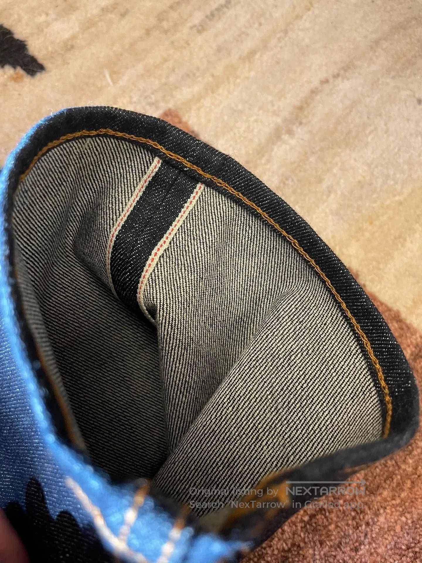 Other Blue Blanket P1 Indigo Selvedge Denim. Size US 34 / EU 50 - 6 Thumbnail