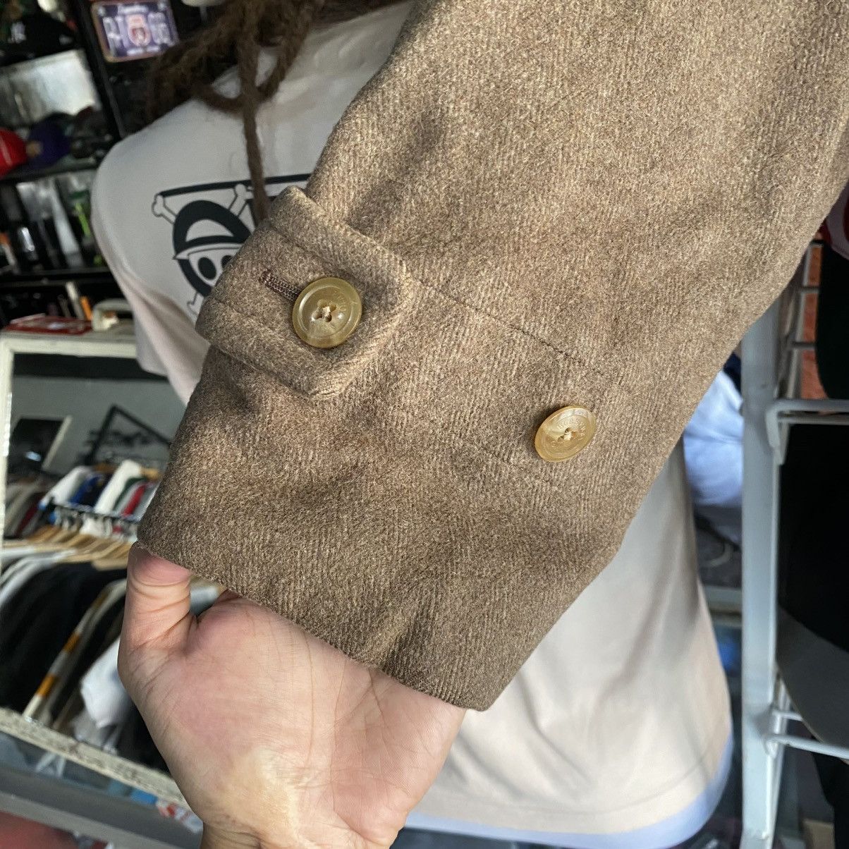 Burberry Burberry Brown Wool Car Coat Lining Vintage Luxury Overcoat Size US S / EU 44-46 / 1 - 6 Thumbnail
