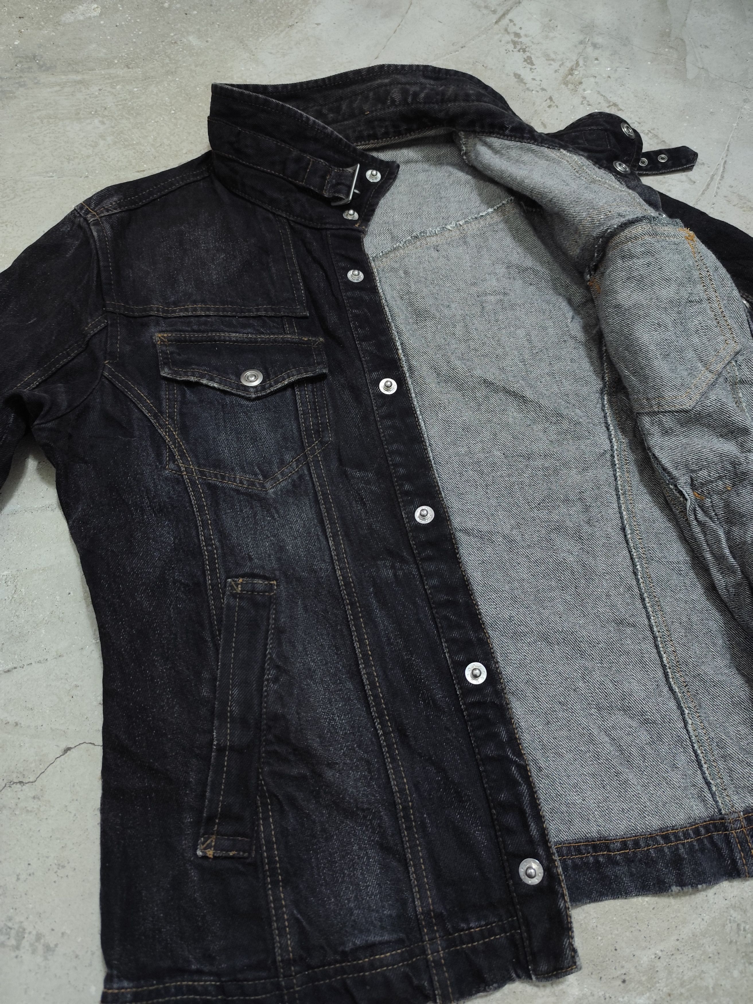 14th Addiction If six was nine style gothic punk ASM denim jacket Size US M / EU 48-50 / 2 - 7 Thumbnail