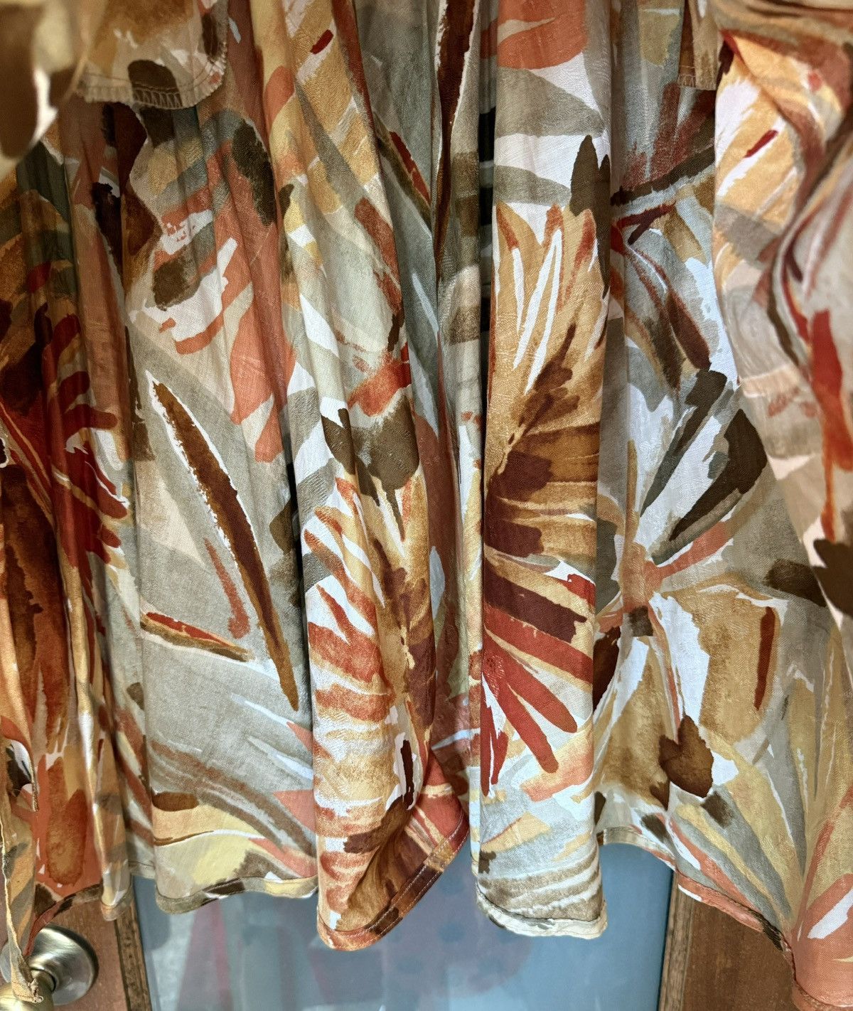 Escada Escada Vintage Silk Tropical Floral 2pc Skirt Set - 40 (Med) Size S / US 4 / IT 40 - 15 Thumbnail
