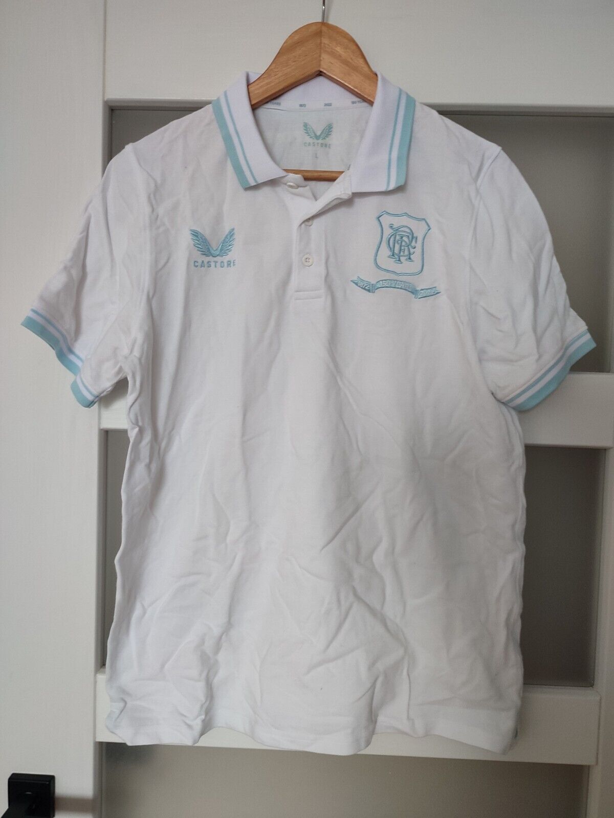 Soccer Jersey Glasgow Rangers 150th Anniversary Castore Football Shirt ...