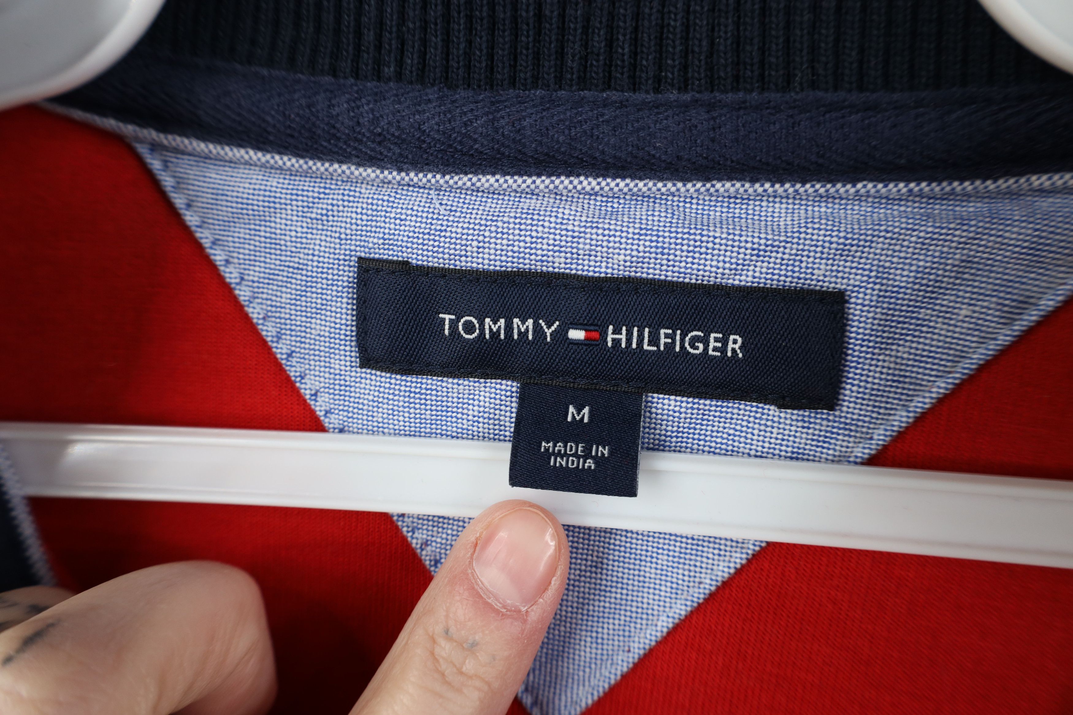 Tommy Hilfiger Vintage Y2K Tommy Hilfiger 1/4 Half Zip Pullover Sweatshirt Size US M / EU 48-50 / 2 - 8 Thumbnail