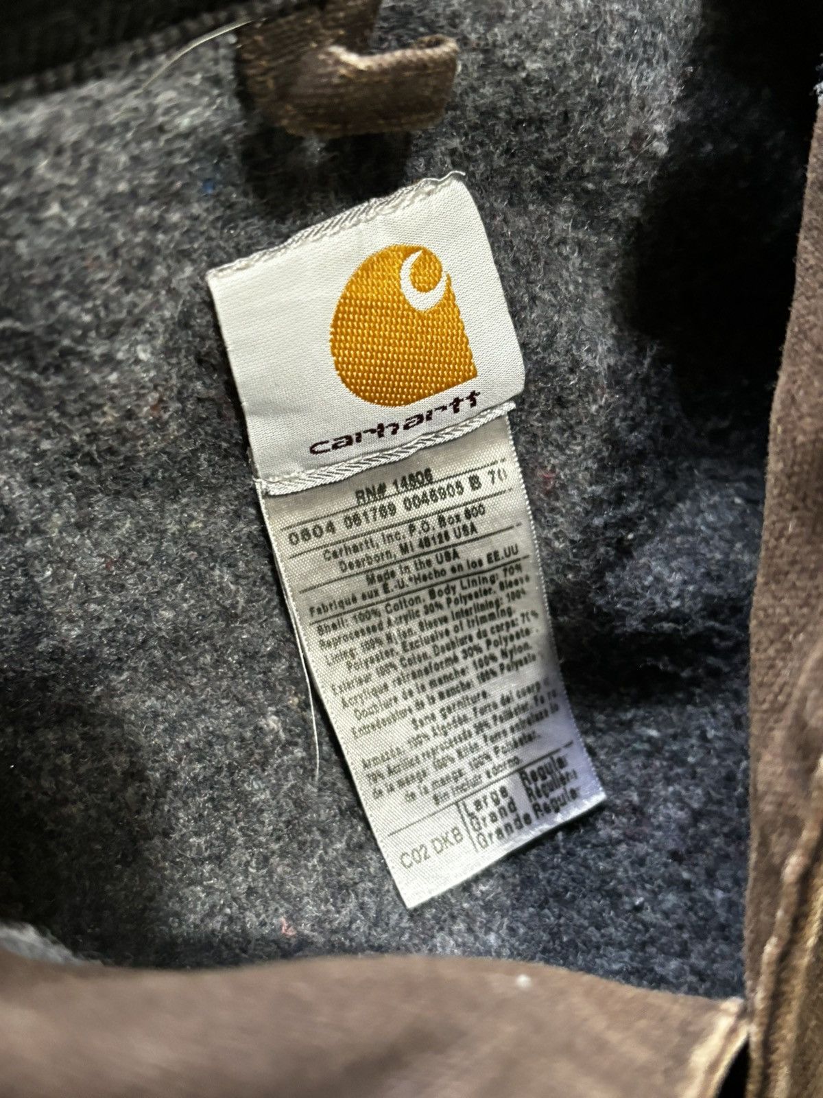 Carhartt × Vintage Carhartt Chore Jacket Size US L / EU 52-54 / 3 - 3 Thumbnail
