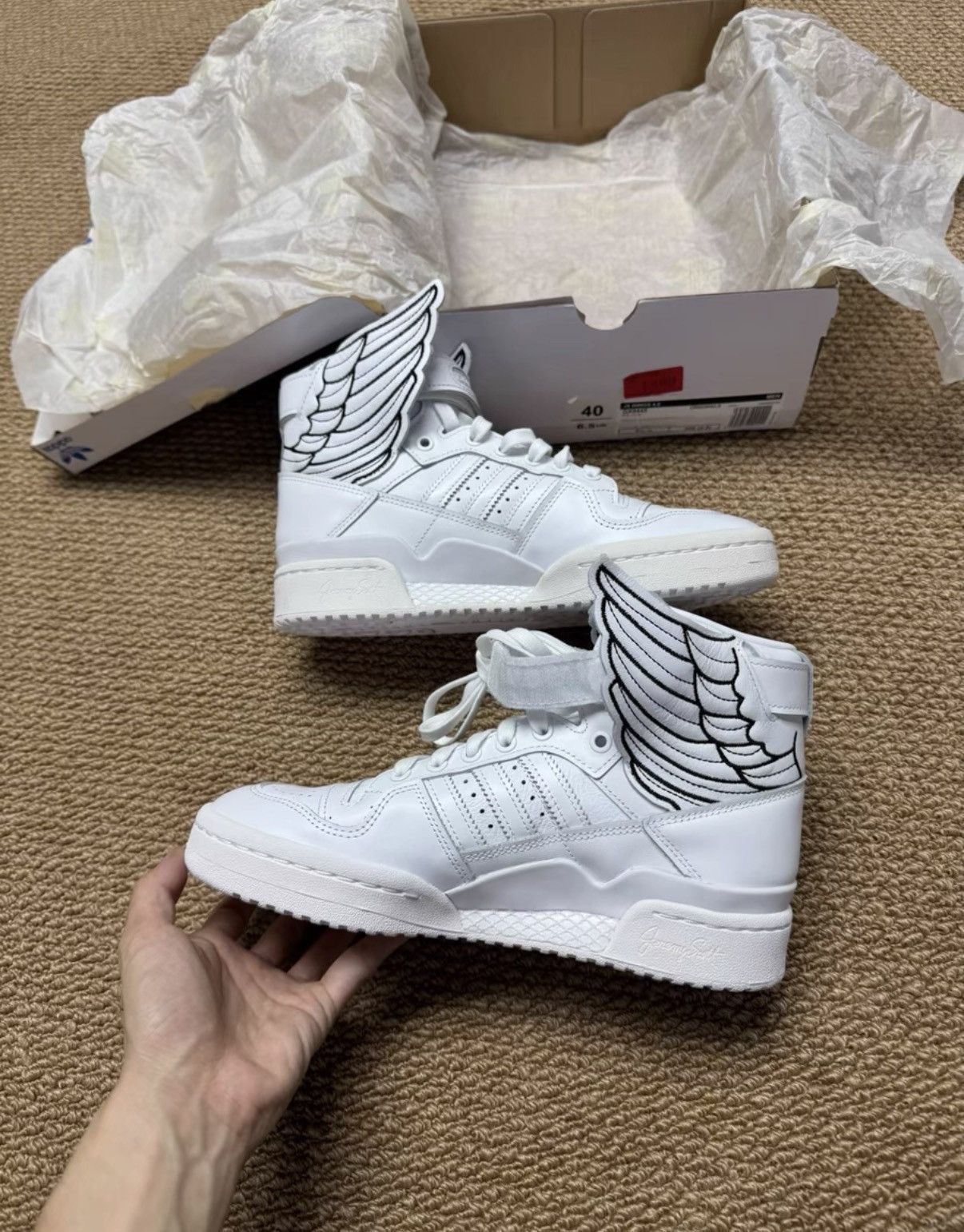 Adidas Adidas Jeremy Scott Wings 4.0 K37 Size US 6.5 / EU 39-40 - 2 Thumbnail
