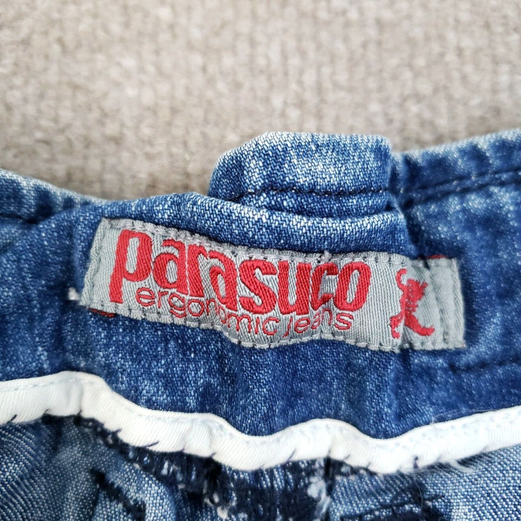 Parasuco Vintage Parasuco Denim Mini Skirt Womens Size 26 Waist Blue Short Patches Y2K Size 26" / US 2 / IT 38 - 7 Thumbnail