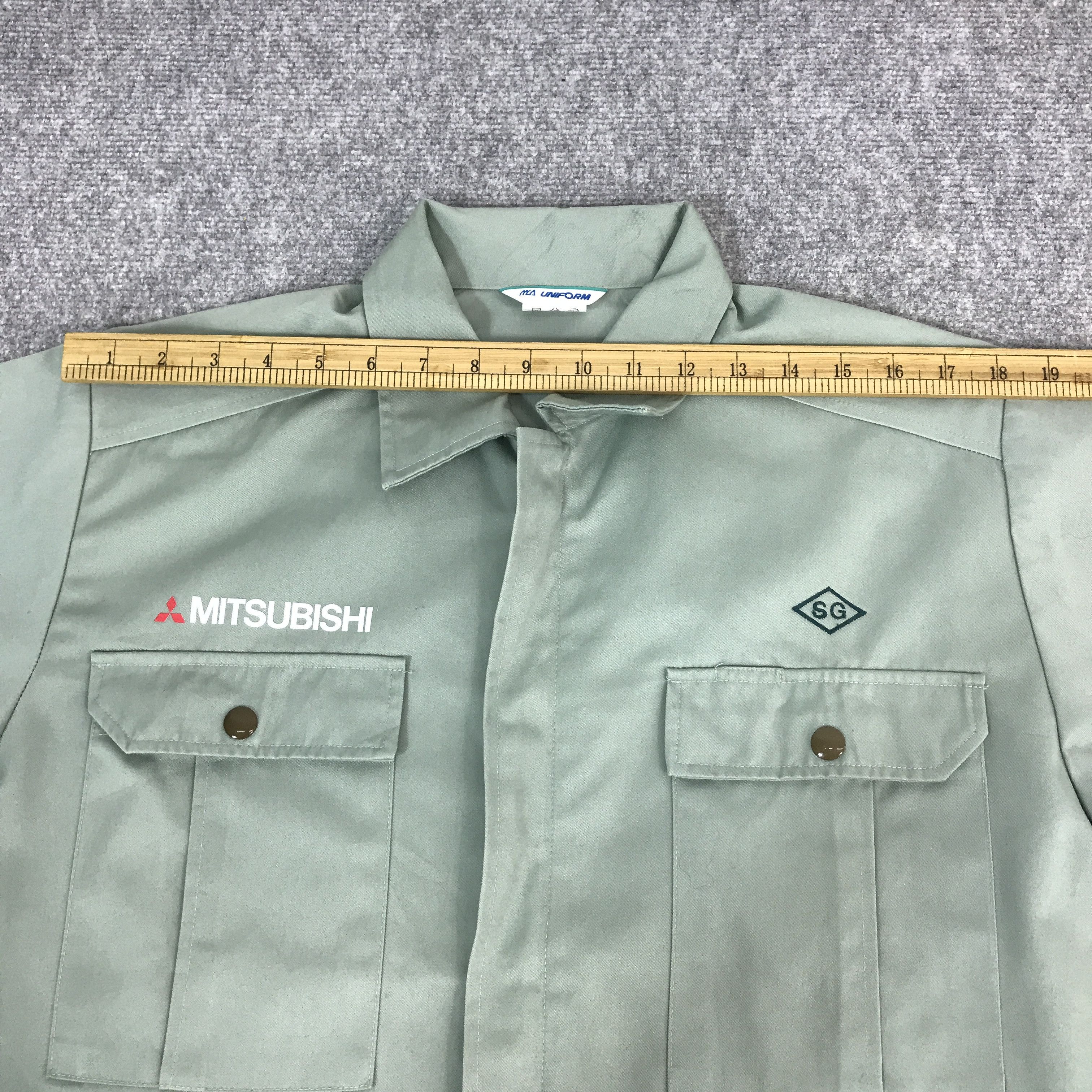Japanese Brand Vtg mitsubishi racing motorsport uniform Custom jacket Size US L / EU 52-54 / 3 - 6 Thumbnail