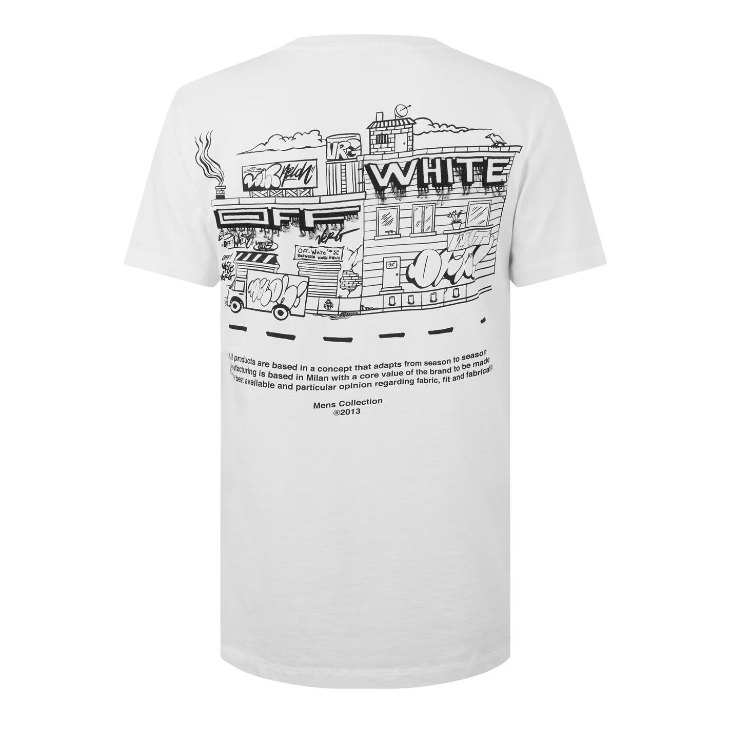 Off-White o1g2r1mq0226 T-Shirt In White Size US S / EU 44-46 / 1 - 2 Thumbnail