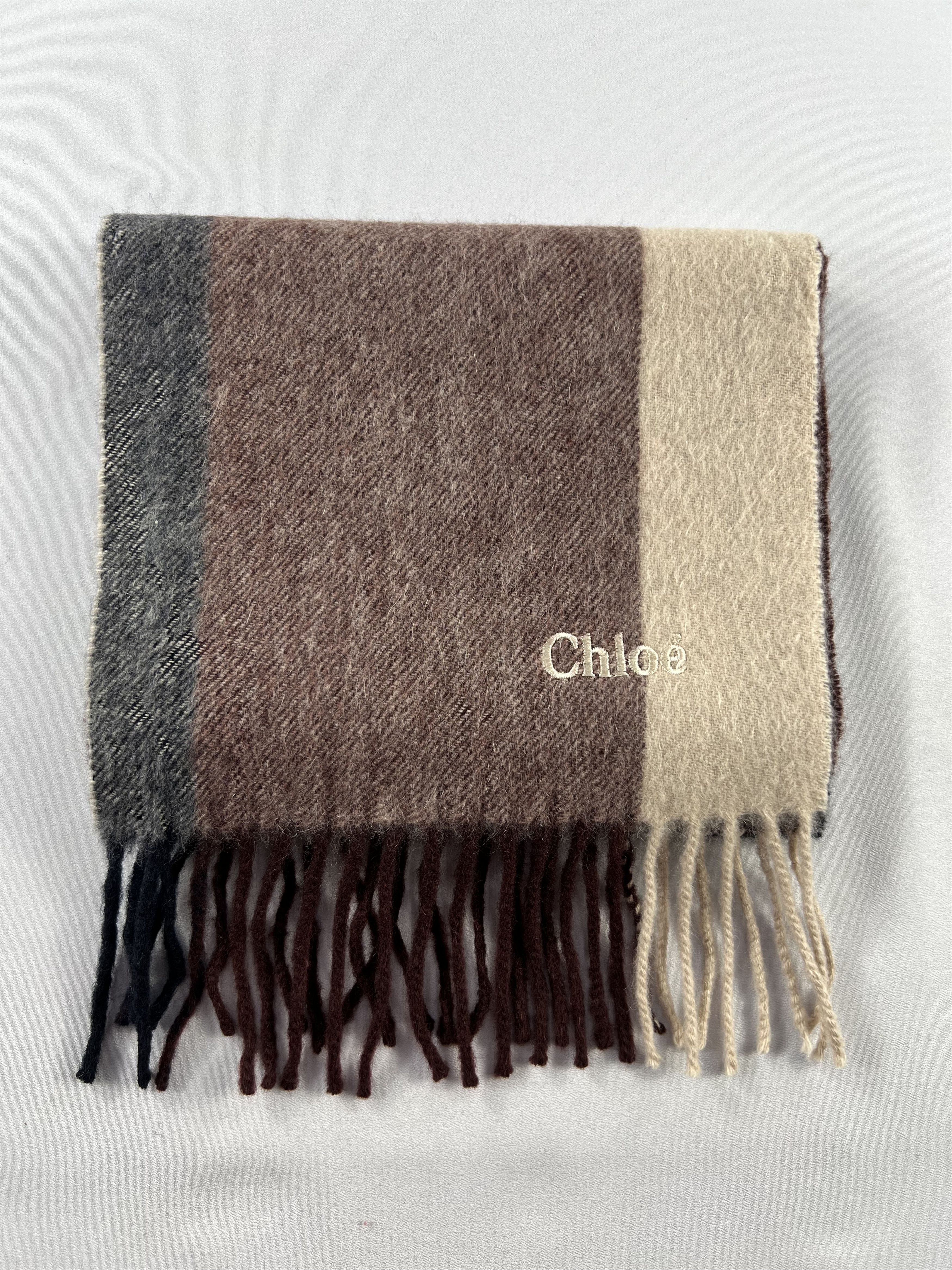 Chloe Chloe Cashmere Scarf / Muffler / Neckwear P971 Size ONE SIZE - 10 Thumbnail