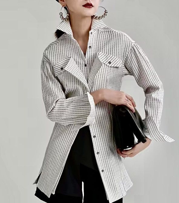Designer × Other NWT, Lavishly Paris Women’s Elite Designer Layered Blazer Size M / US 6-8 / IT 42-44 - 14 Thumbnail