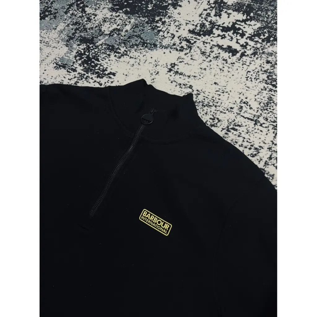 Barbour Barbour Sweatshirt Halfzip Black Size L Size US L / EU 52-54 / 3 - 3 Thumbnail