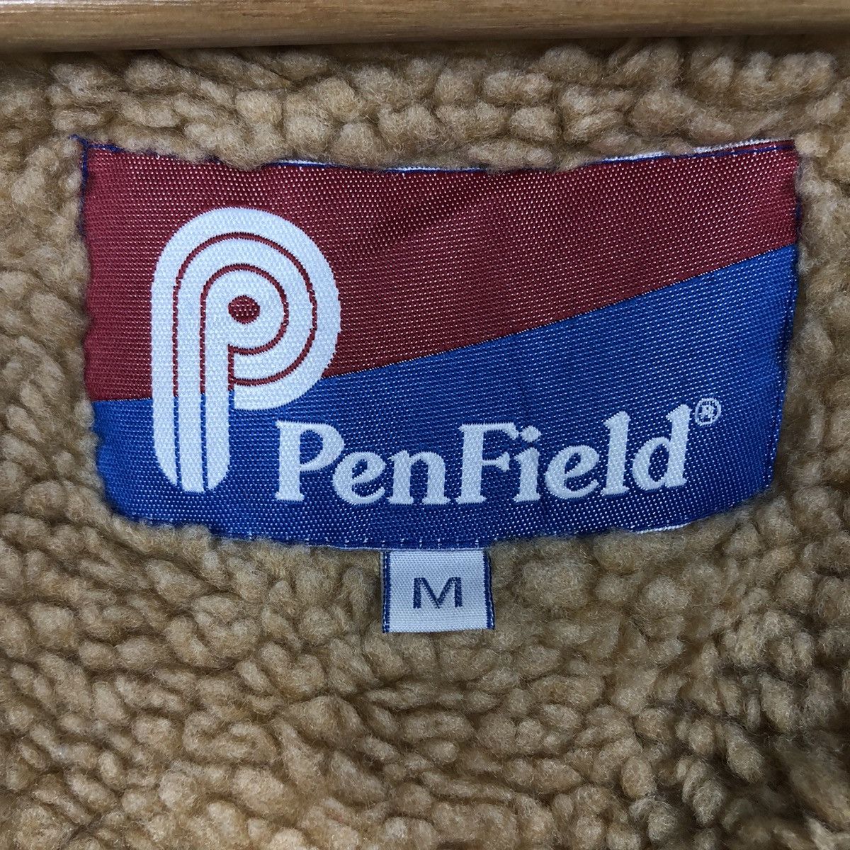 Japanese Brand 📌Vintage Dip Pile Sherpa Fleece Jacket Penfield Size US M / EU 48-50 / 2 - 20 Thumbnail