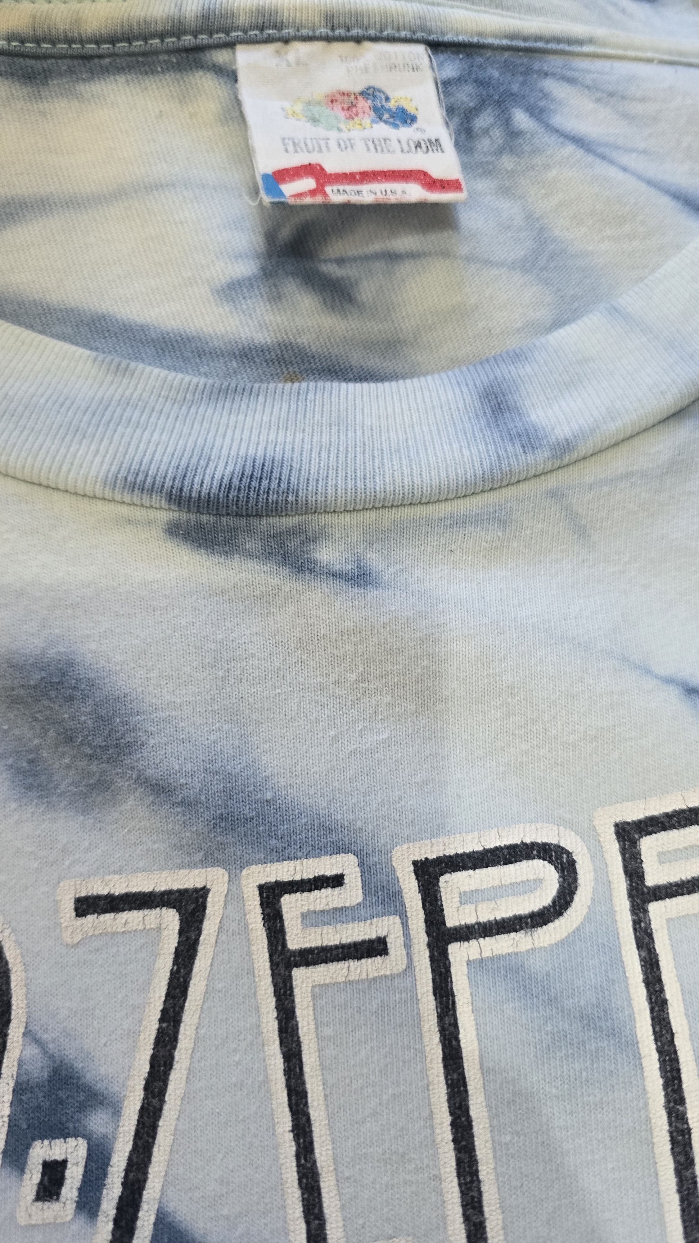 Band Tees × Fruit Of The Loom × Vintage Led Zeppelin Size US XL / EU 56 / 4 - 4 Thumbnail