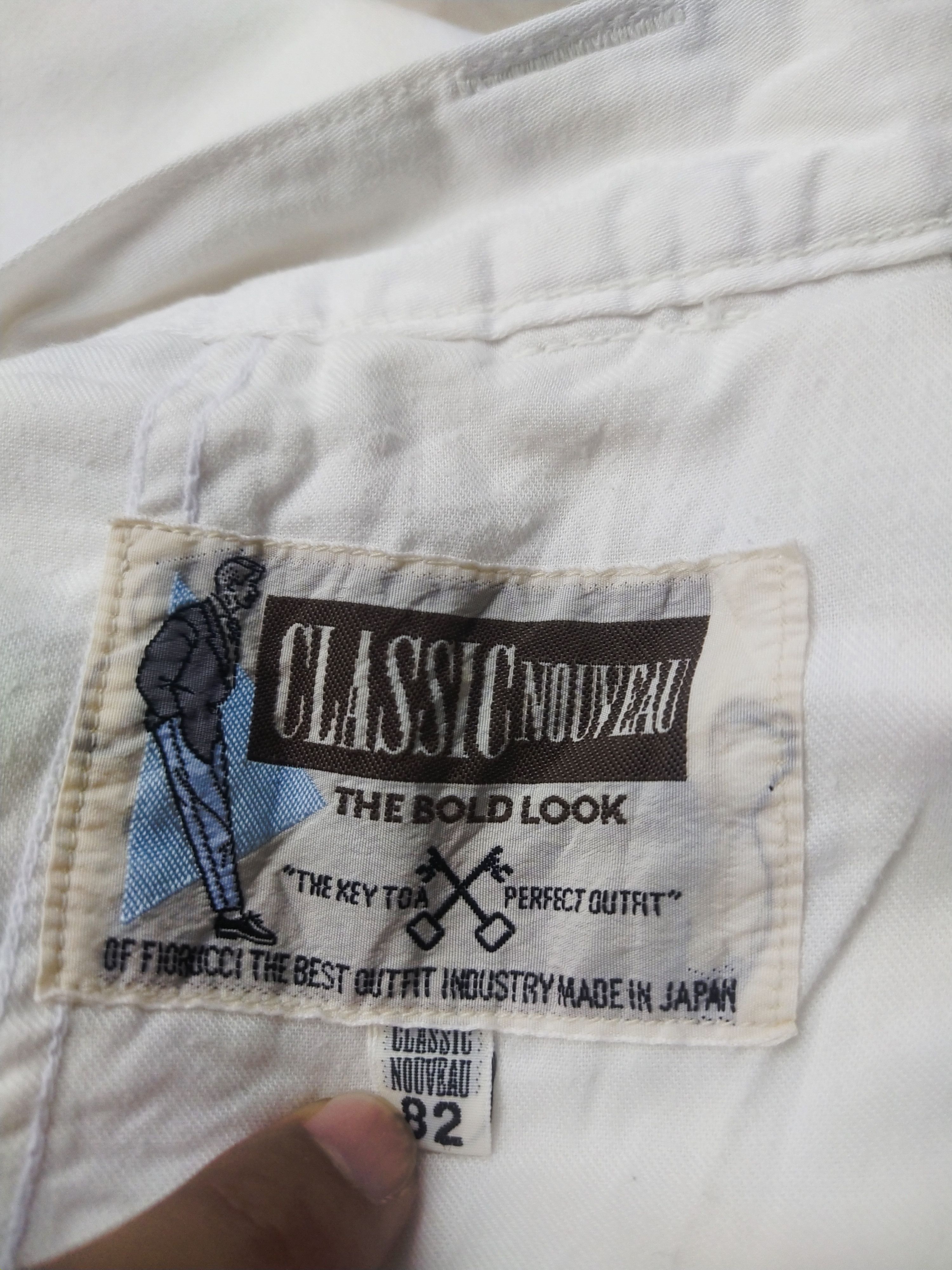 Fiorucci 80's Vintage Fiorucci Pleated Chino Pants Made in Japan Size US 33 - 7 Thumbnail