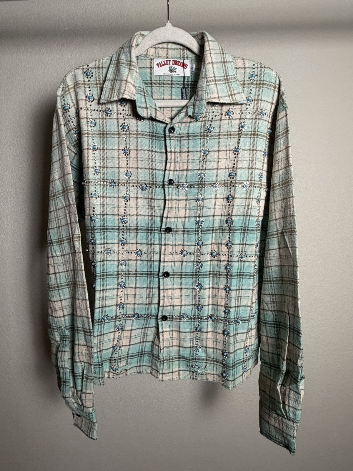 Vale Vale Forever Little Gems Flannel 'Green' Size US S / EU 44-46 / 1 - 1 Thumbnail