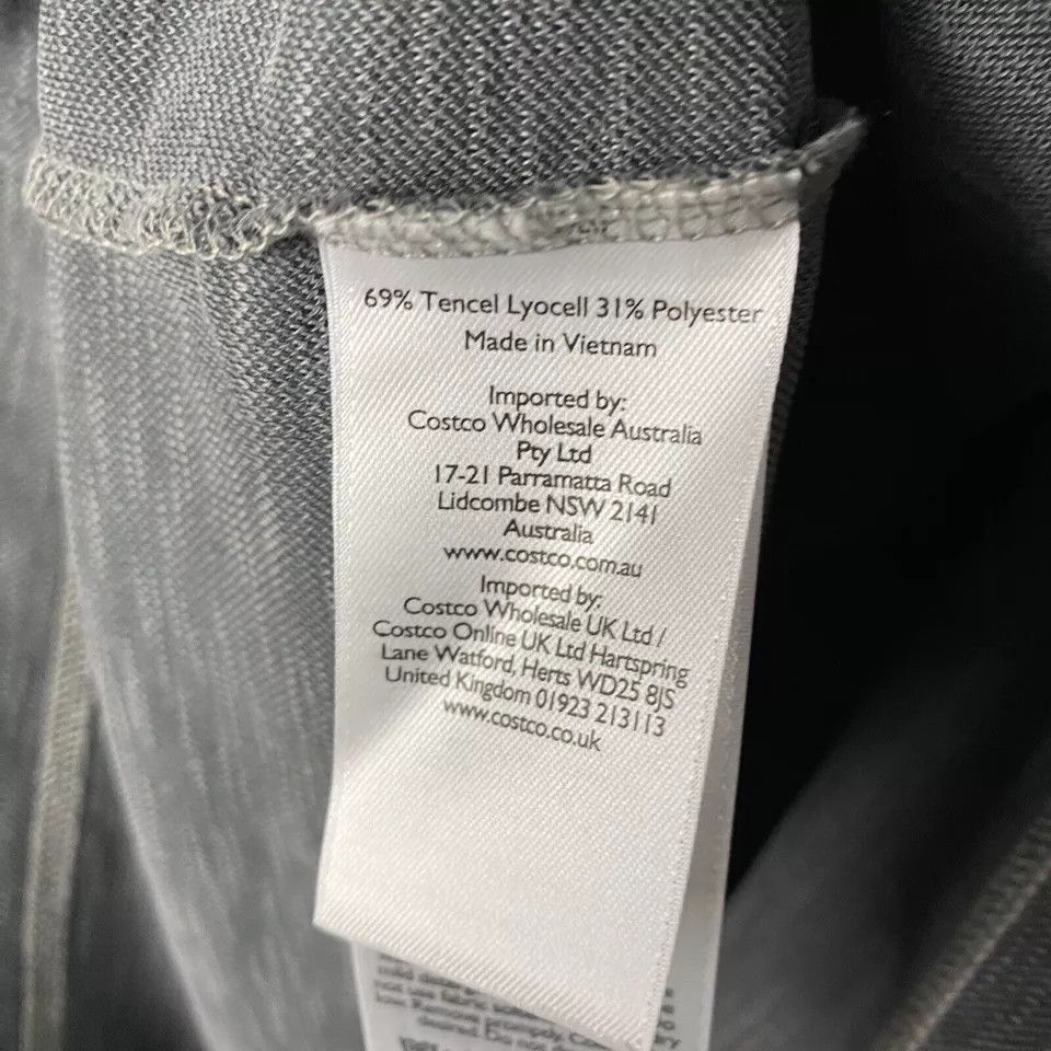 Eddie Bauer Eddie Bauer Polo Men's Large Active Gray Tencel Lyocell L Size US L / EU 52-54 / 3 - 6 Thumbnail