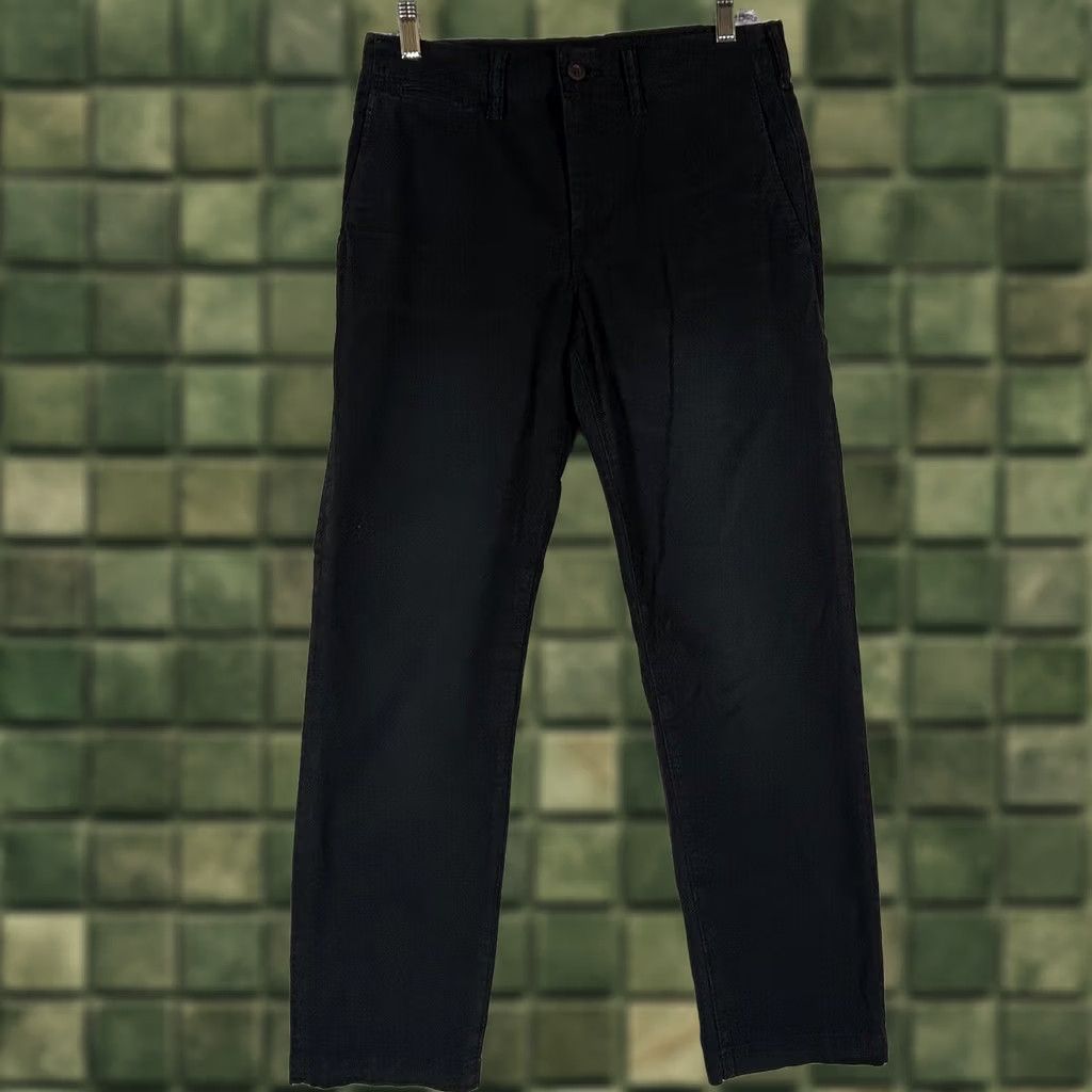 American Eagle Outfitters American Eagle Jeans Mens 28x30 Straight Regular Stretch Black Next Level Flex Original Rise Mid 10-12 In Inseam 30 AEO Size US 28 / EU 44 - 1 Thumbnail