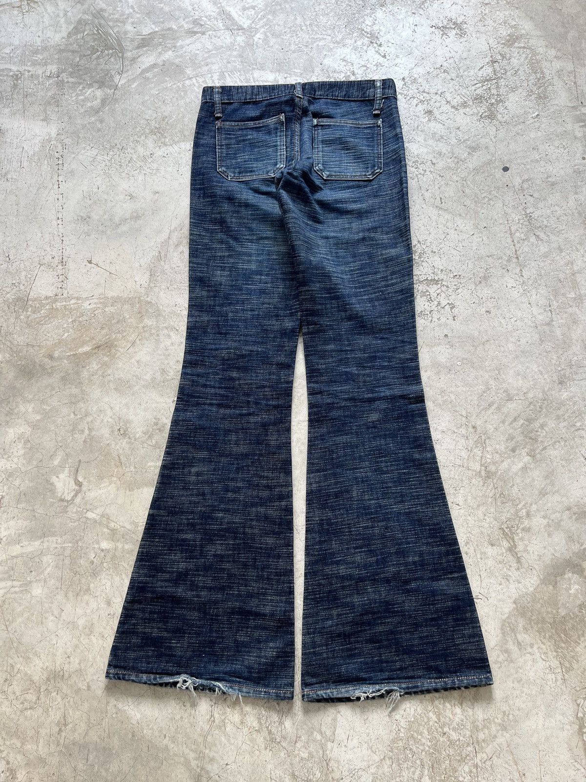 Japanese Brand Vintage Ever Blue Flared Jeans Like Hysteric Jeans Size US 29 - 11 Thumbnail