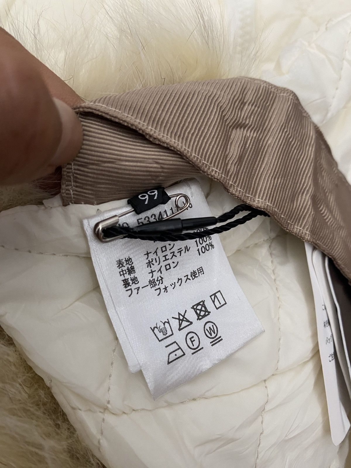 Japanese Brand Undici nove 99999999999 puffer fur vest Size US S / EU 44-46 / 1 - 5 Thumbnail