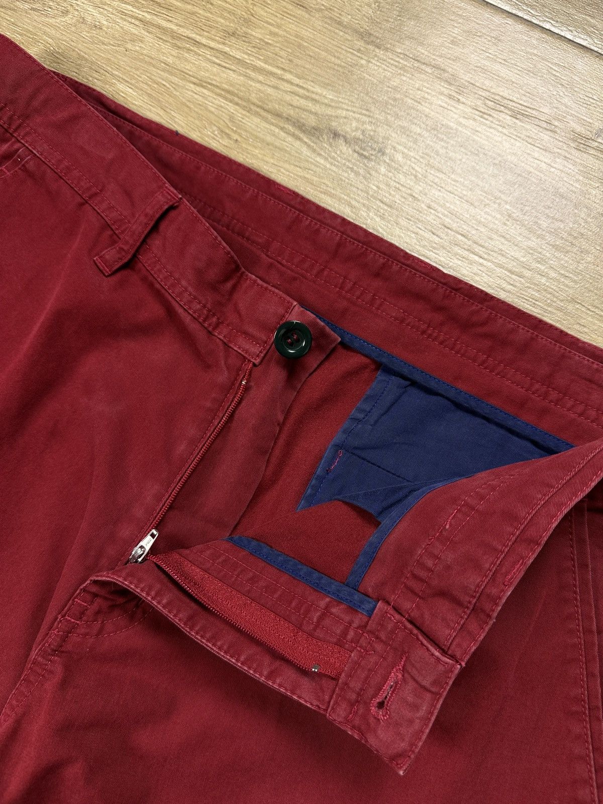 Designer × Suitsupply SUITSUPPLY Red Chino Cargo Pants Cotton Size 50 Size US 34 / EU 50 - 10 Thumbnail