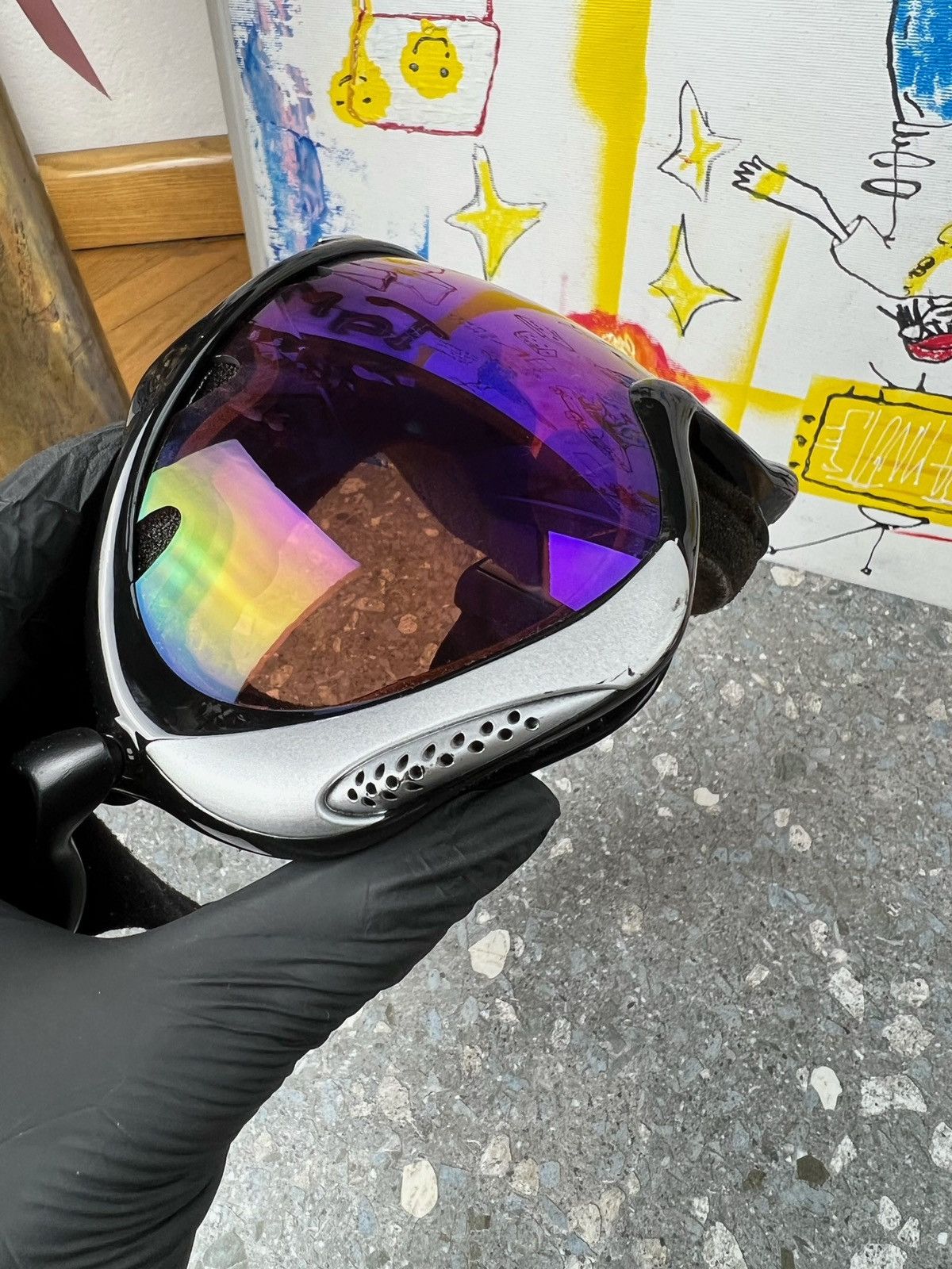 Oakley × Vintage Oakley vintage ski glasses Y2K gorpcore made in U.S.A. Size ONE SIZE - 6 Thumbnail