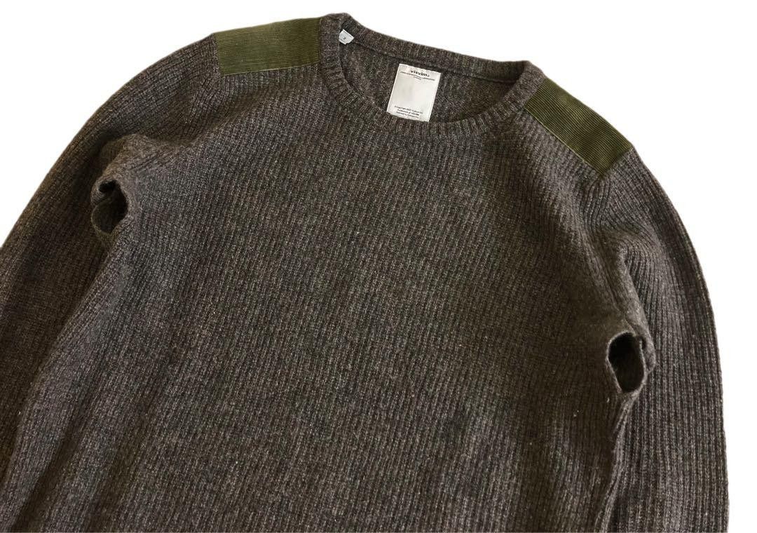 Visvim Visvim gray wool knit sweater 0112405012001 Size US M / EU 48-50 / 2 - 5 Thumbnail