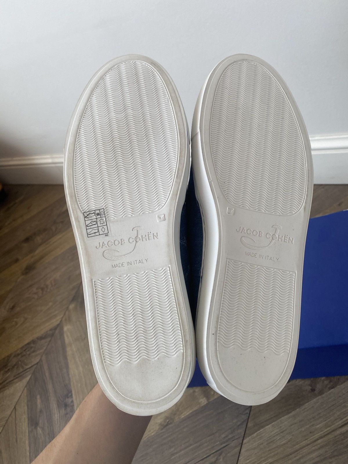 Jacob Cohen JACOB COHEN | SLIP ON 01023 038 blue Size US 9 / EU 42 - 9 Thumbnail