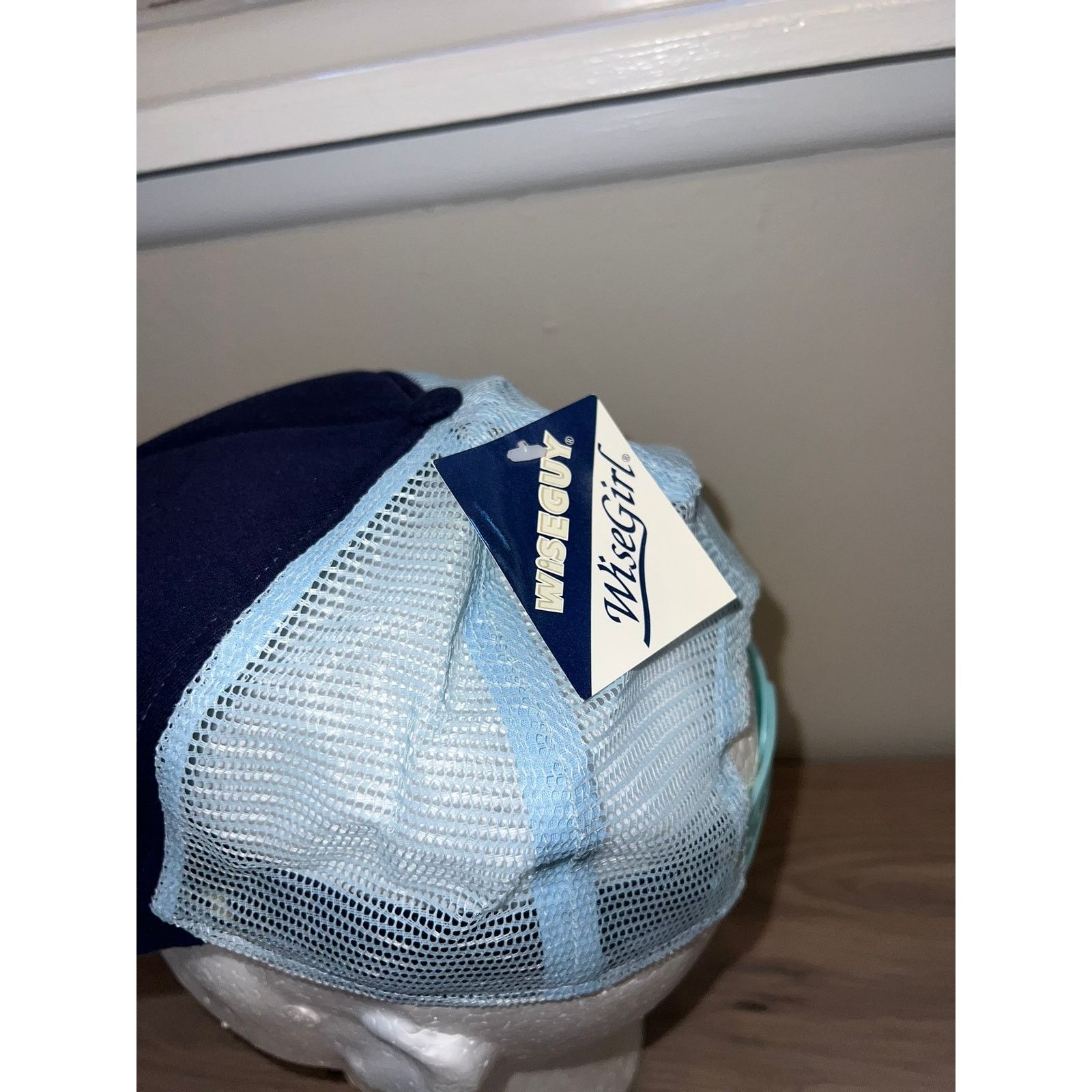Vintage Y2K Von Sexy Blue Toned Trucker Hat Designer Spoof 2000s OS Size ONE SIZE - 5 Thumbnail