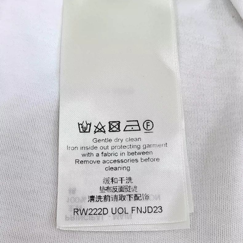 Louis Vuitton Louis Vuitton White Logo Cotton T -2505 Size S / US 4 / IT 40 - 7 Thumbnail