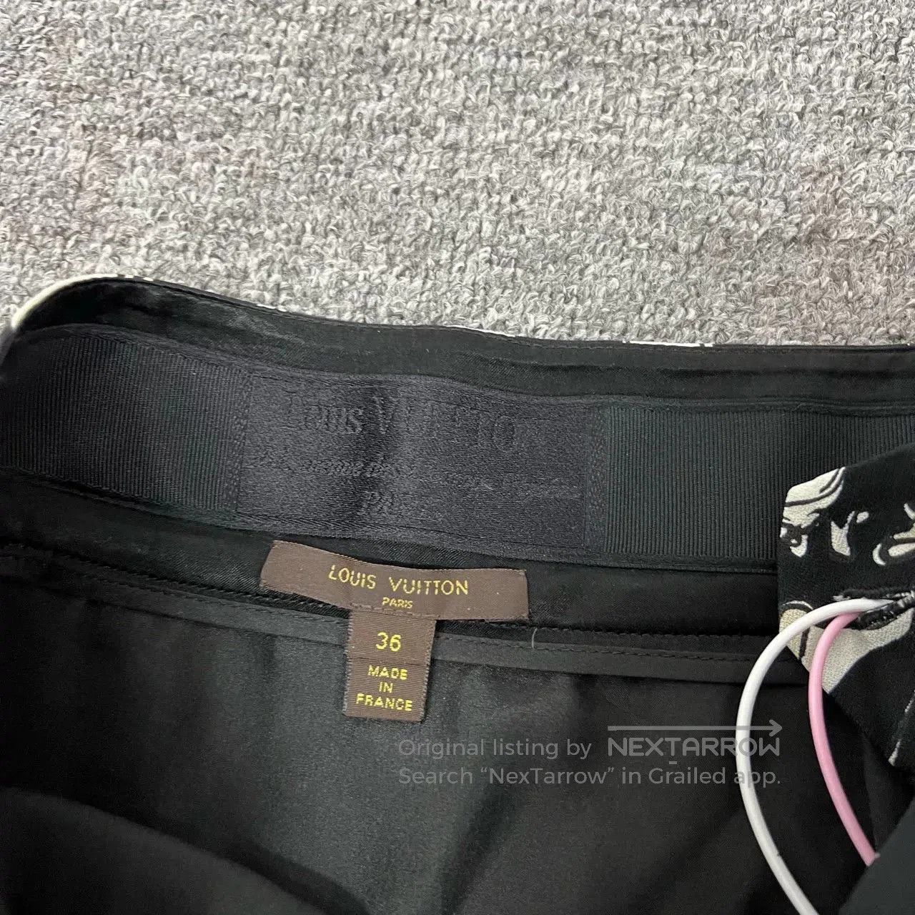 Louis Vuitton Louis Vuitton Monogram Print Skirt. Size 35" - 5 Thumbnail
