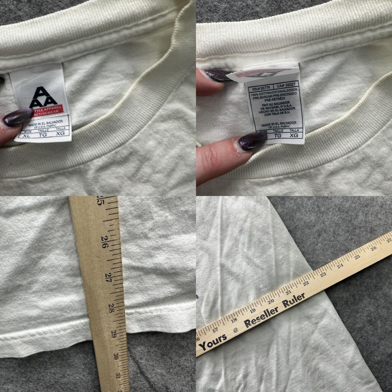 Vintage VINTAGE Alaska Shirt Mens XL White Graphic Wildlife Bear Whale Salmon y2k SS Size US XL / EU 56 / 4 - 8 Thumbnail