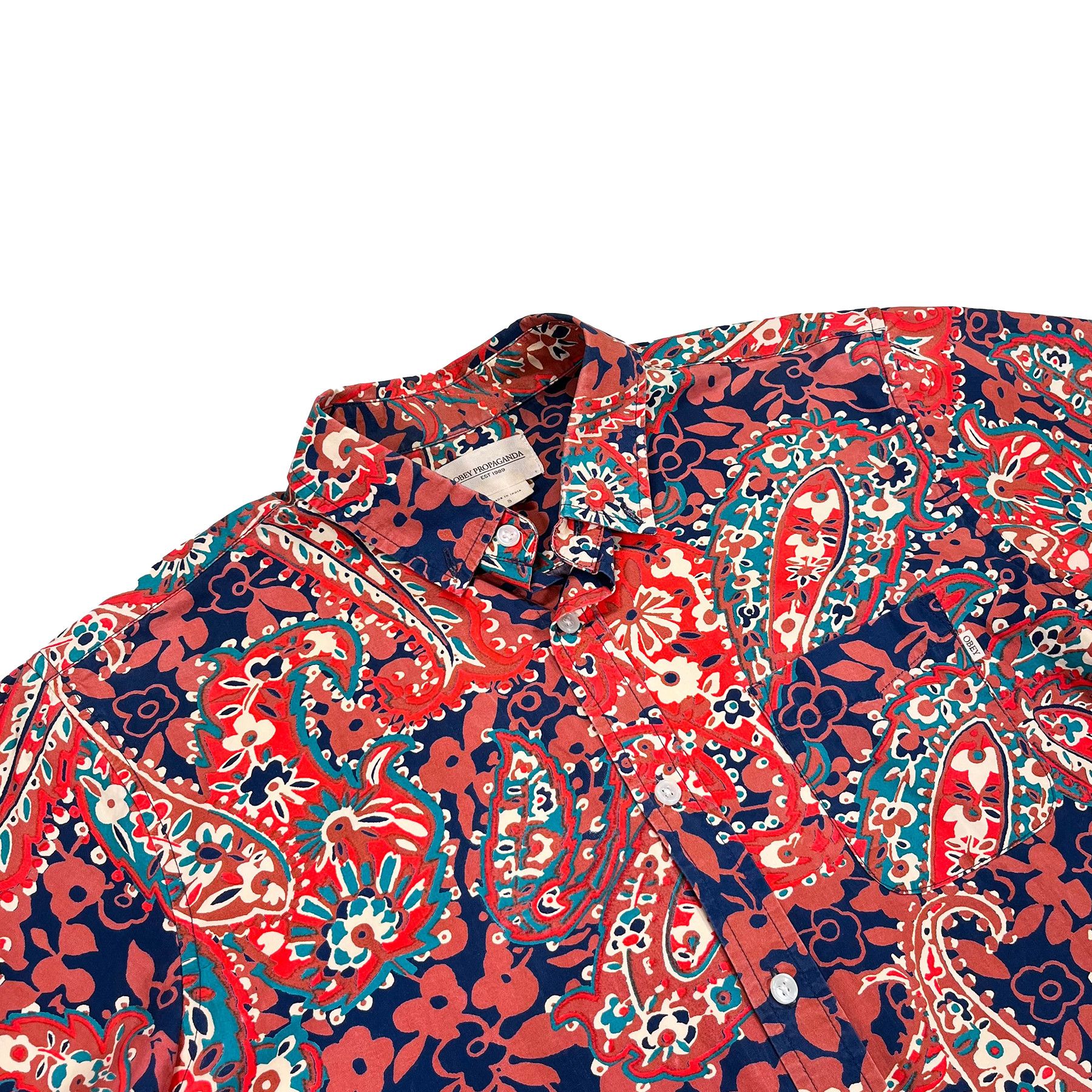 Obey Obey Pablo Escobar shirt, S/M size Size US S / EU 44-46 / 1 - 3 Thumbnail