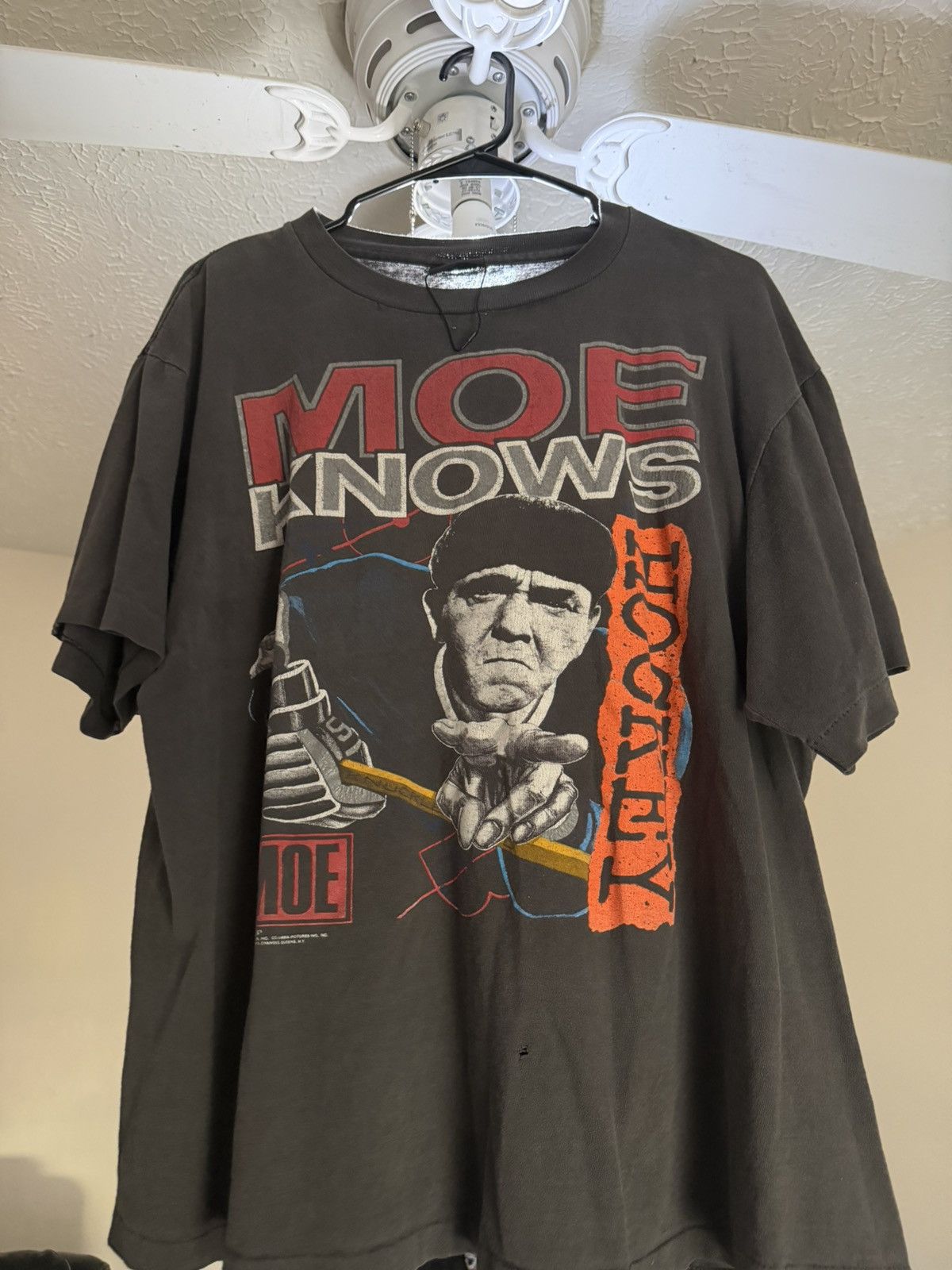 Changes VintageThree Stooges “Moe Knows Hockey” Changes Size US XL / EU 56 / 4 - 1 Thumbnail
