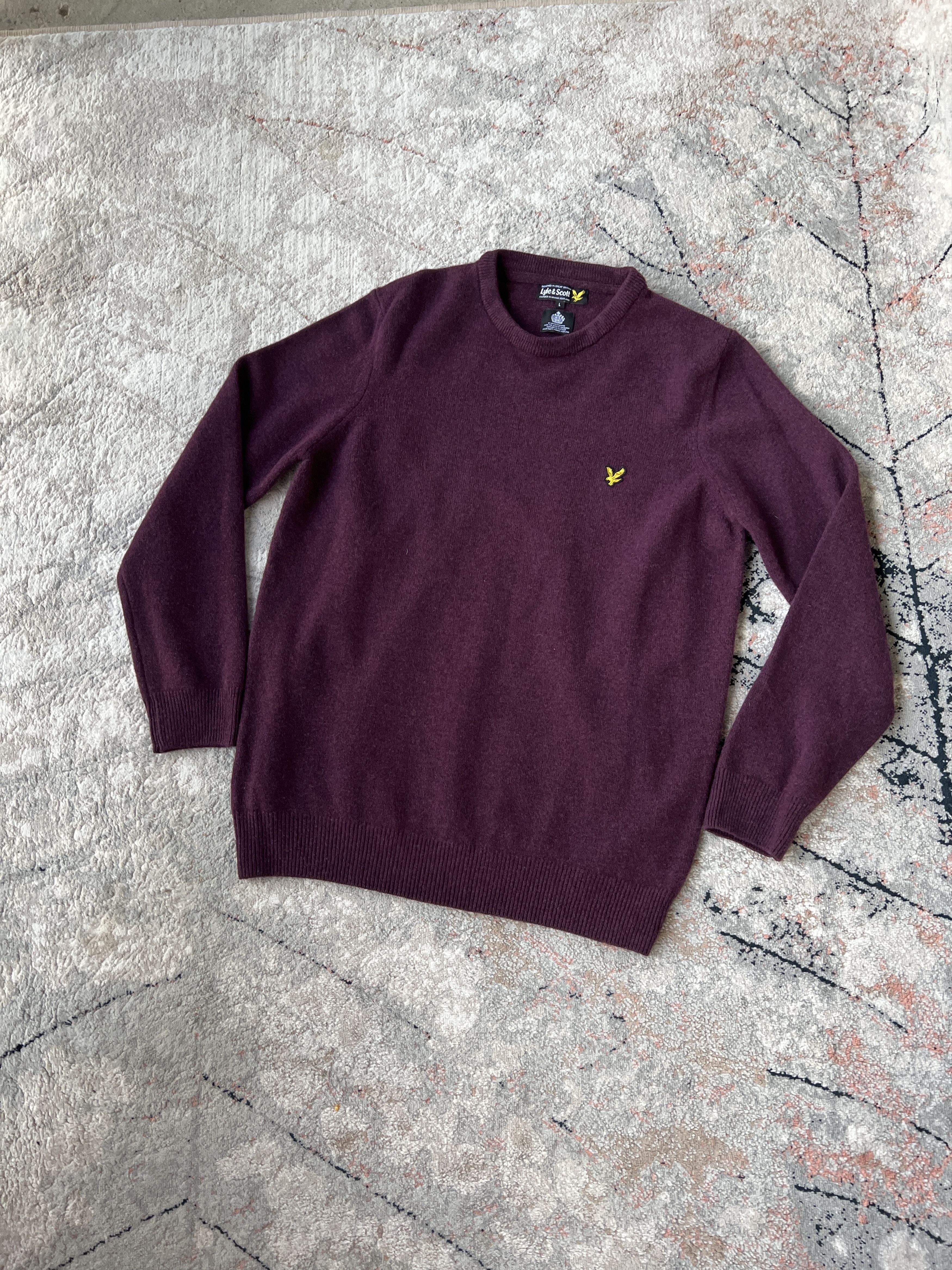 Lyle & Scott Lyle & Scott Wool Sweater Size US L / EU 52-54 / 3 - 1 Thumbnail