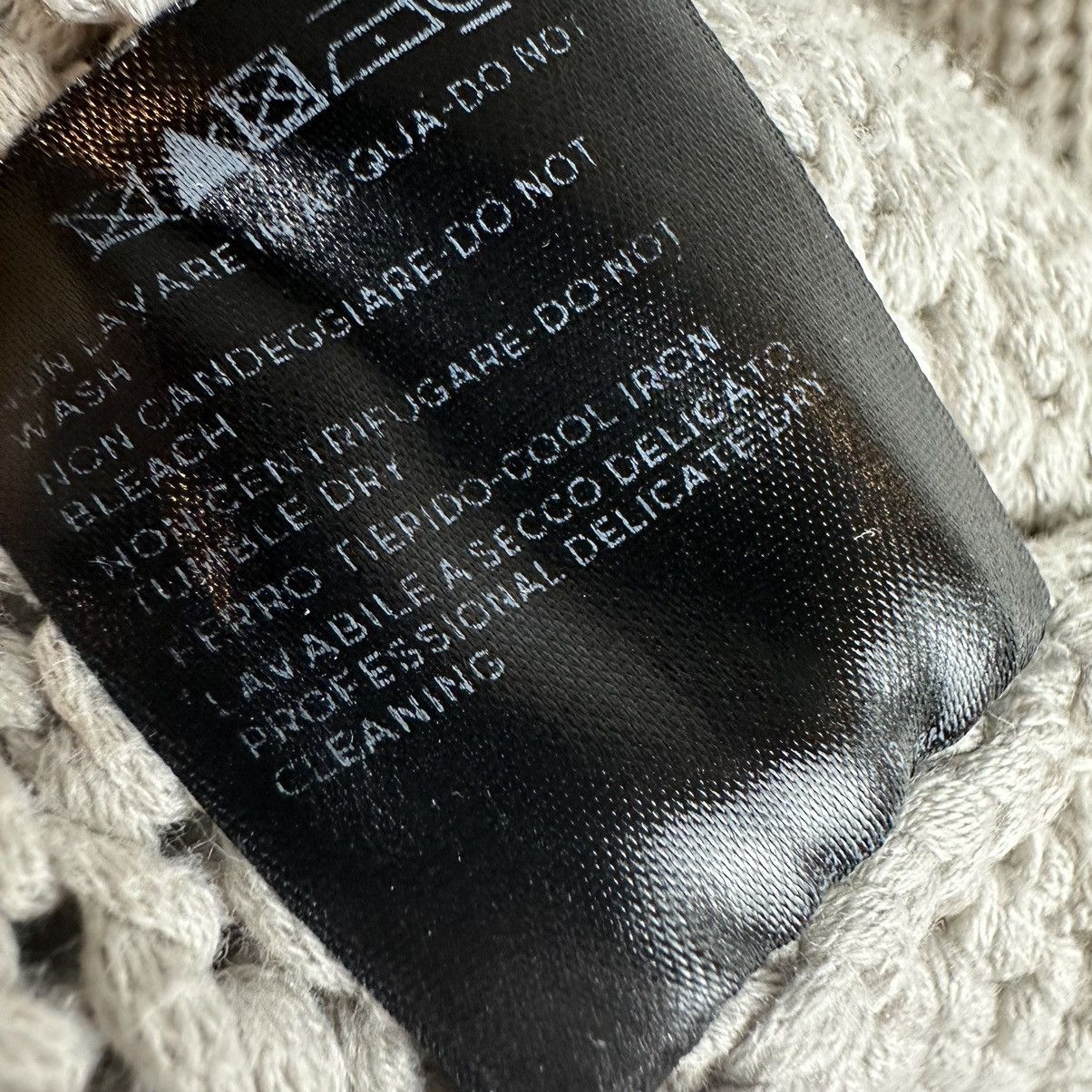 Gucci Gucci Chunky Cotton Knit Sweater Light Grey Size US S / EU 44-46 / 1 - 10 Thumbnail