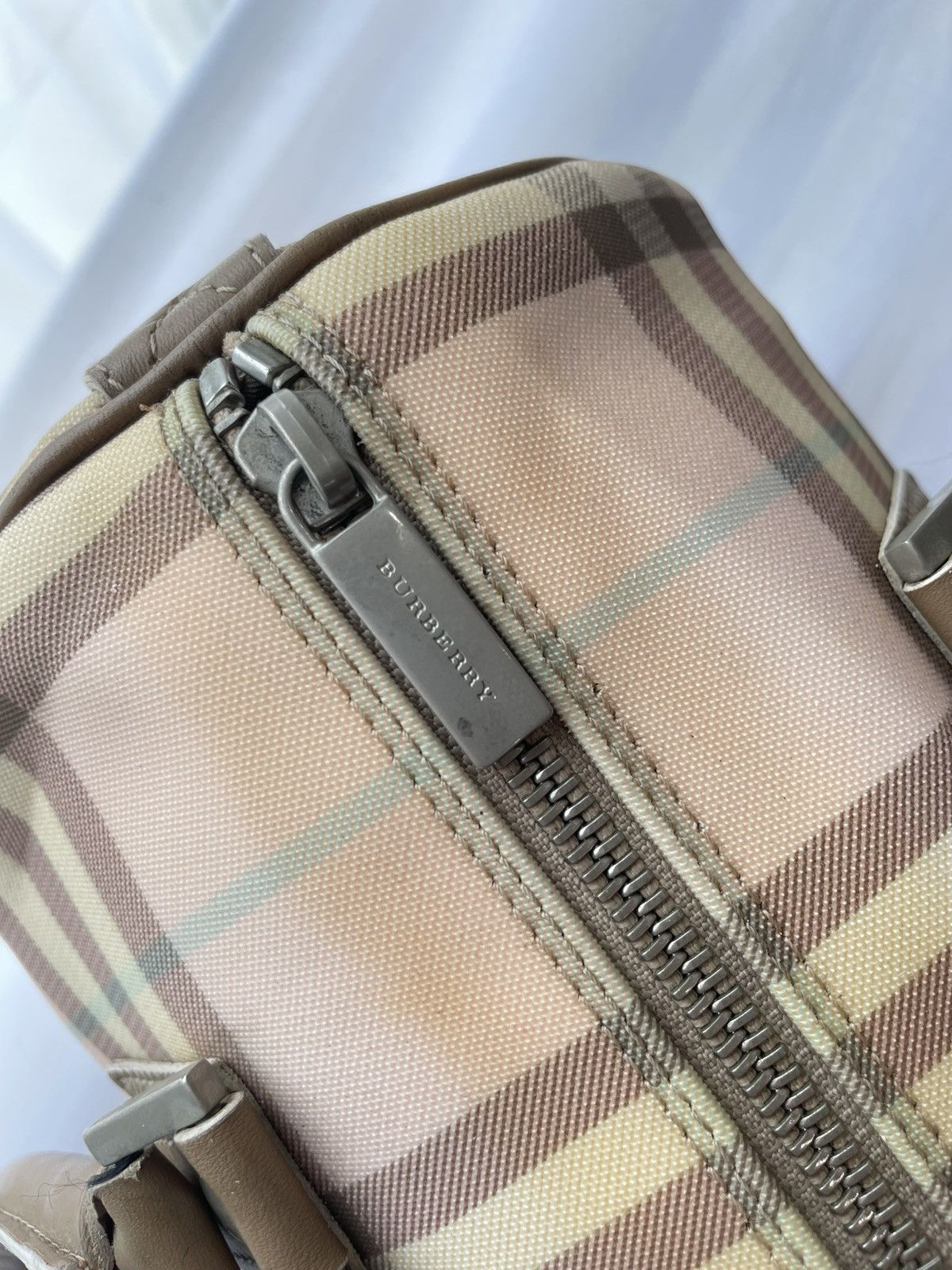Burberry Burberry nova check barrell shoulder bag pink Size ONE SIZE - 5 Thumbnail