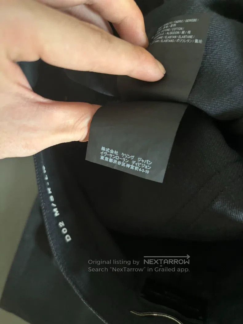 Saint Laurent Paris Saint Laurent Paris Jeans Size US 31 - 8 Thumbnail